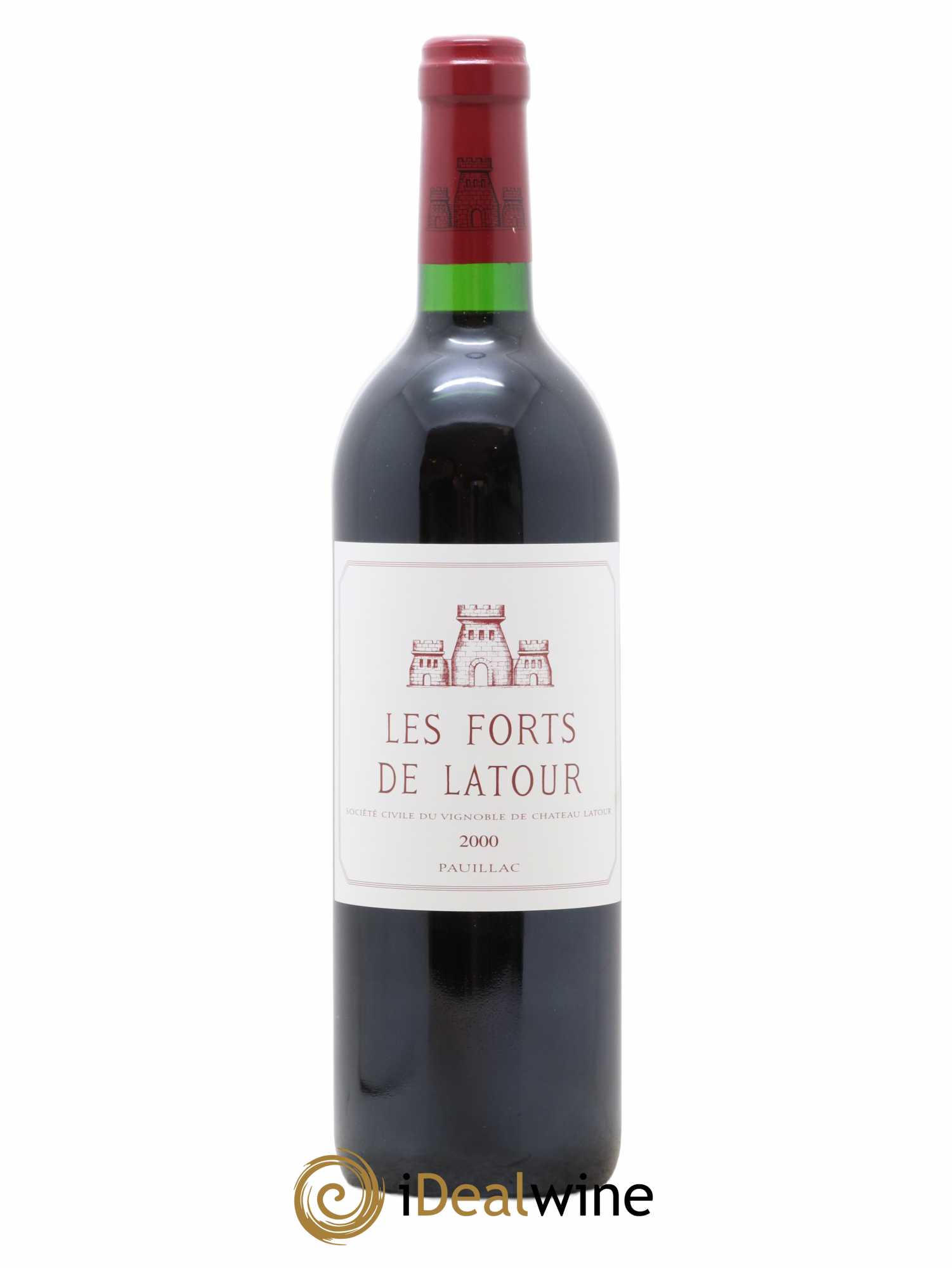 Les Forts de Latour Second Vin 2000 - Lot de 1 bouteille - 0