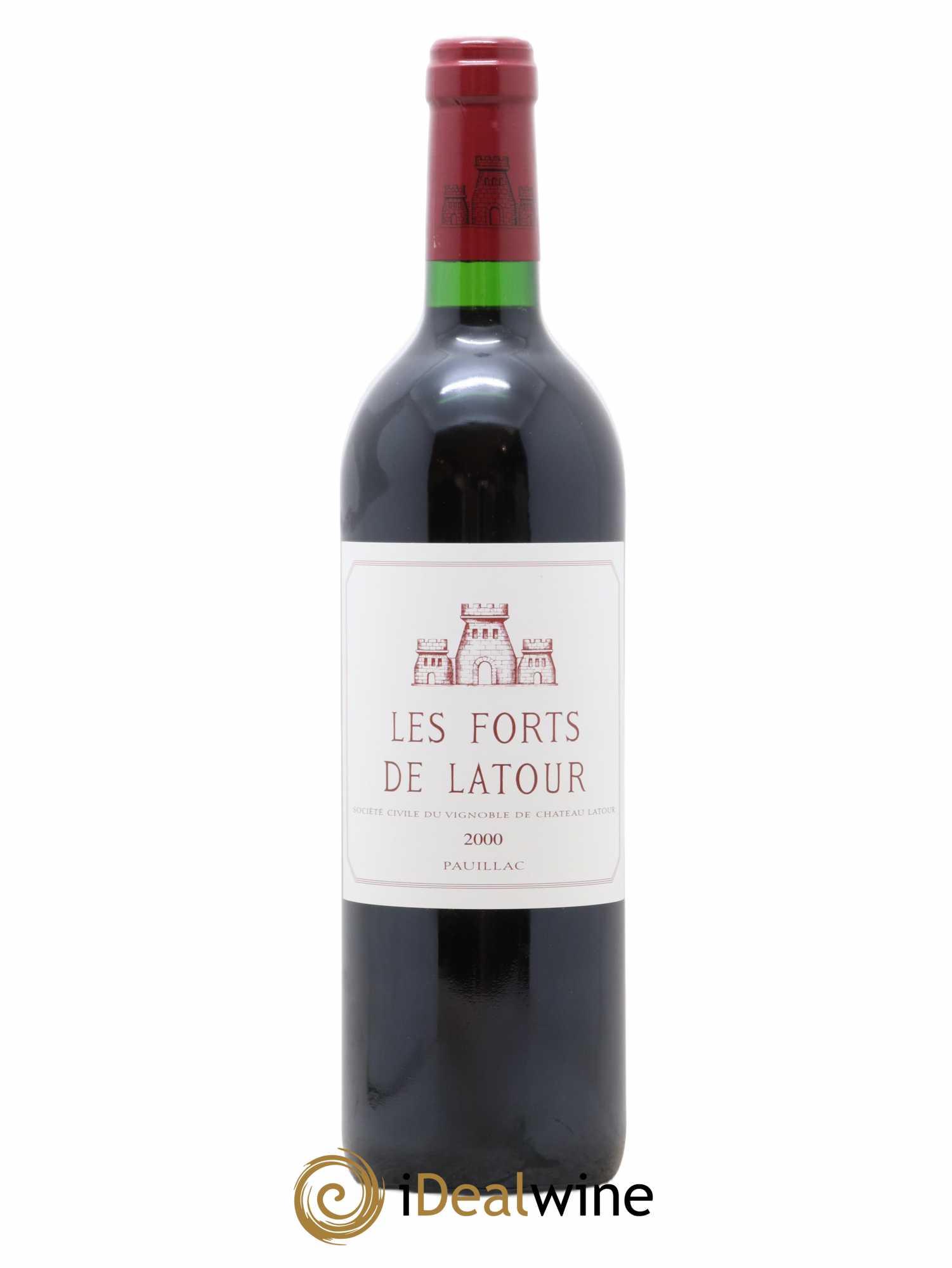 Les Forts de Latour Second Vin 2000 - Lot de 1 bouteille - 0