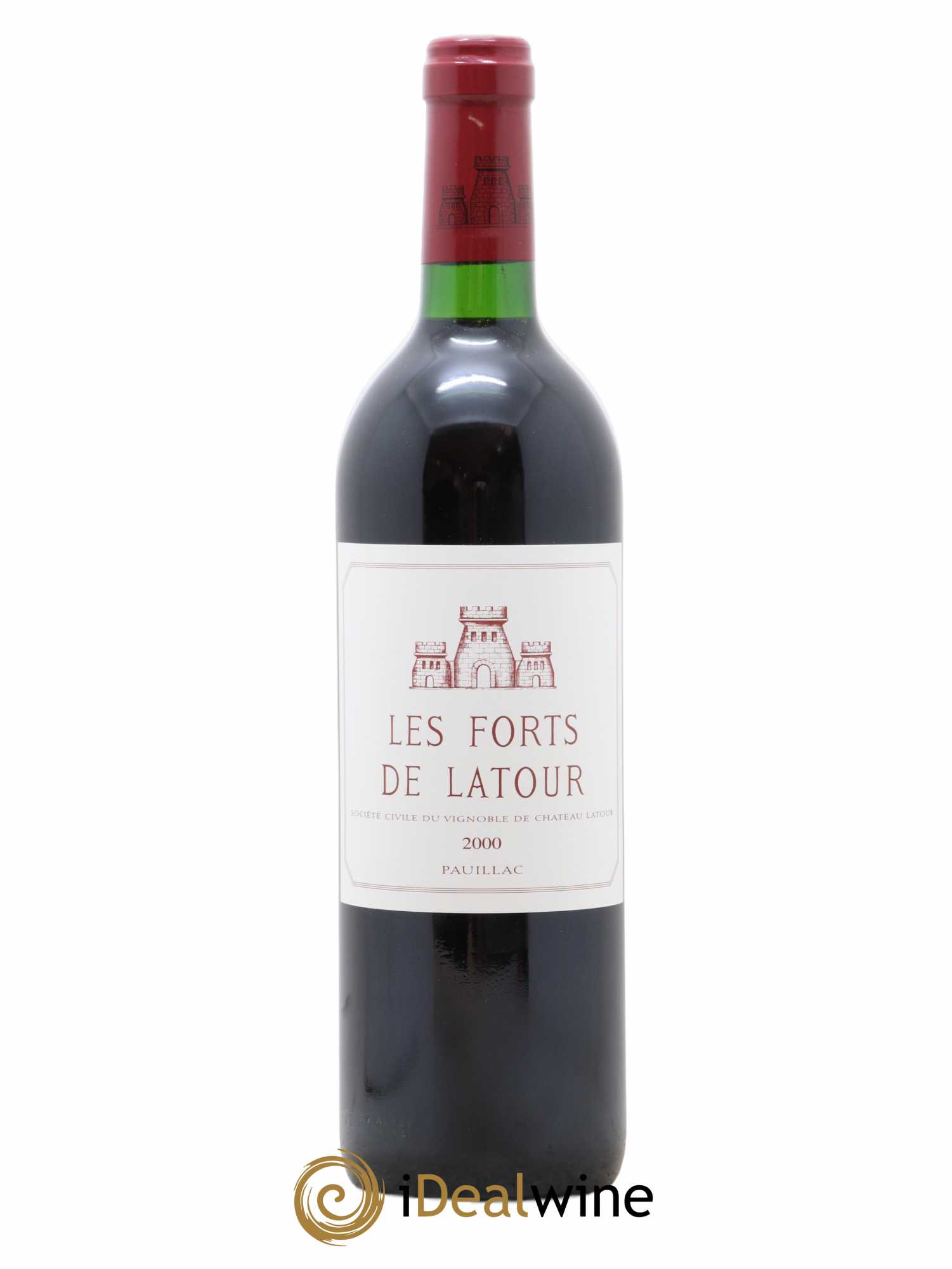 Les Forts de Latour Second Vin 2000 - Lot de 1 bouteille - 0