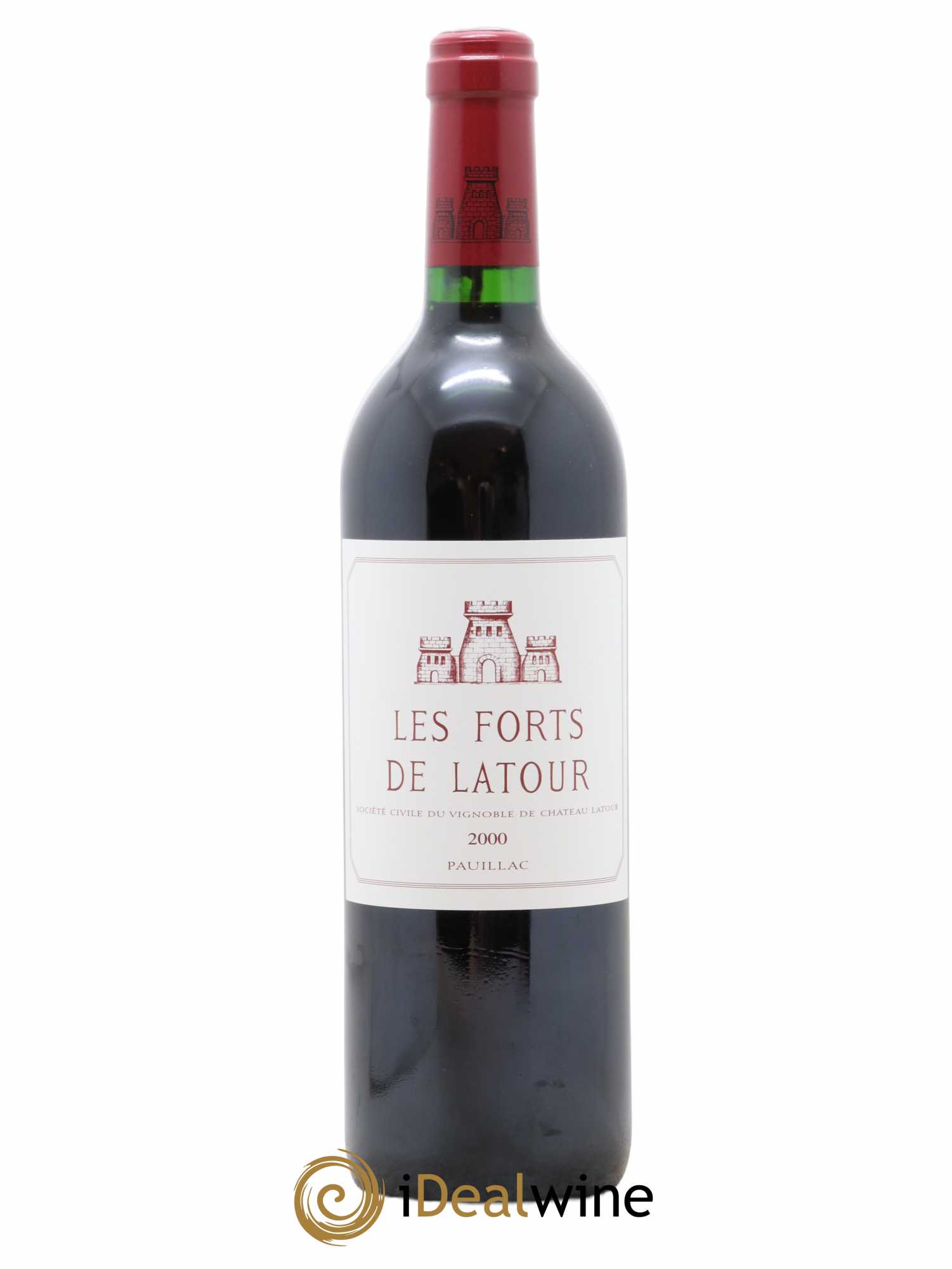 Les Forts de Latour Second Vin 2000 - Lot de 1 bouteille - 0