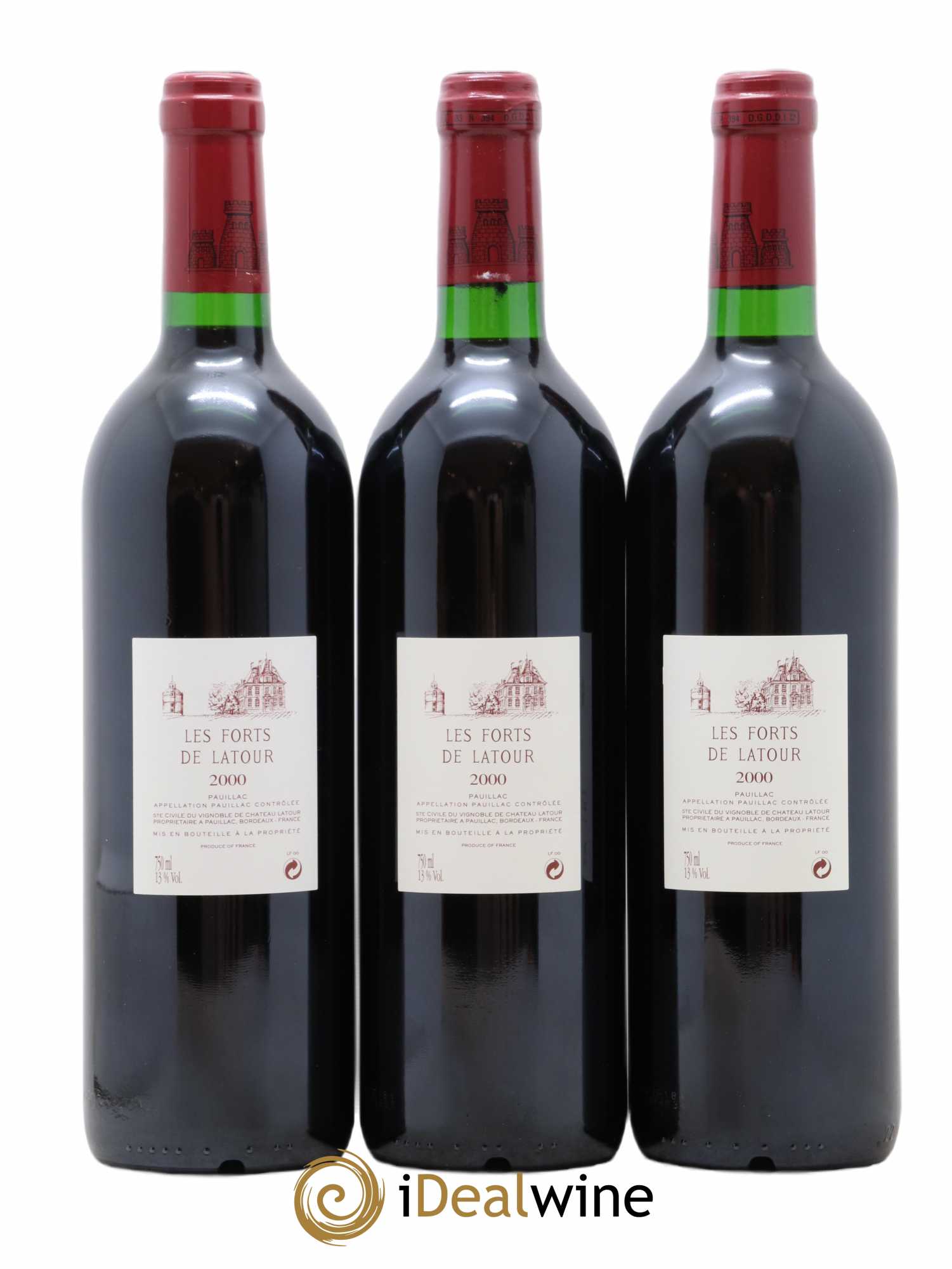 Les Forts de Latour Second Vin 2000 - Lot de 6 bouteilles - 2