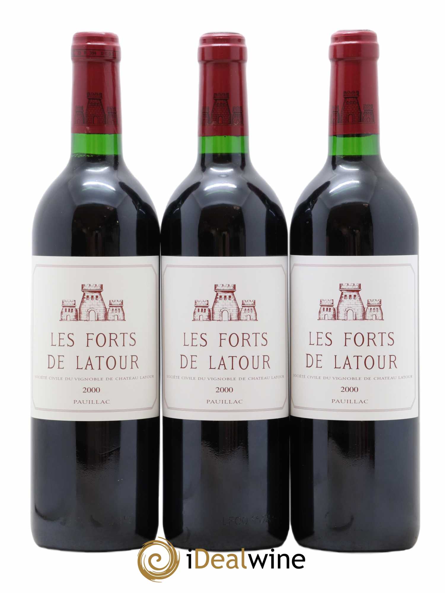 Les Forts de Latour Second Vin 2000 - Lot de 6 bouteilles - 3