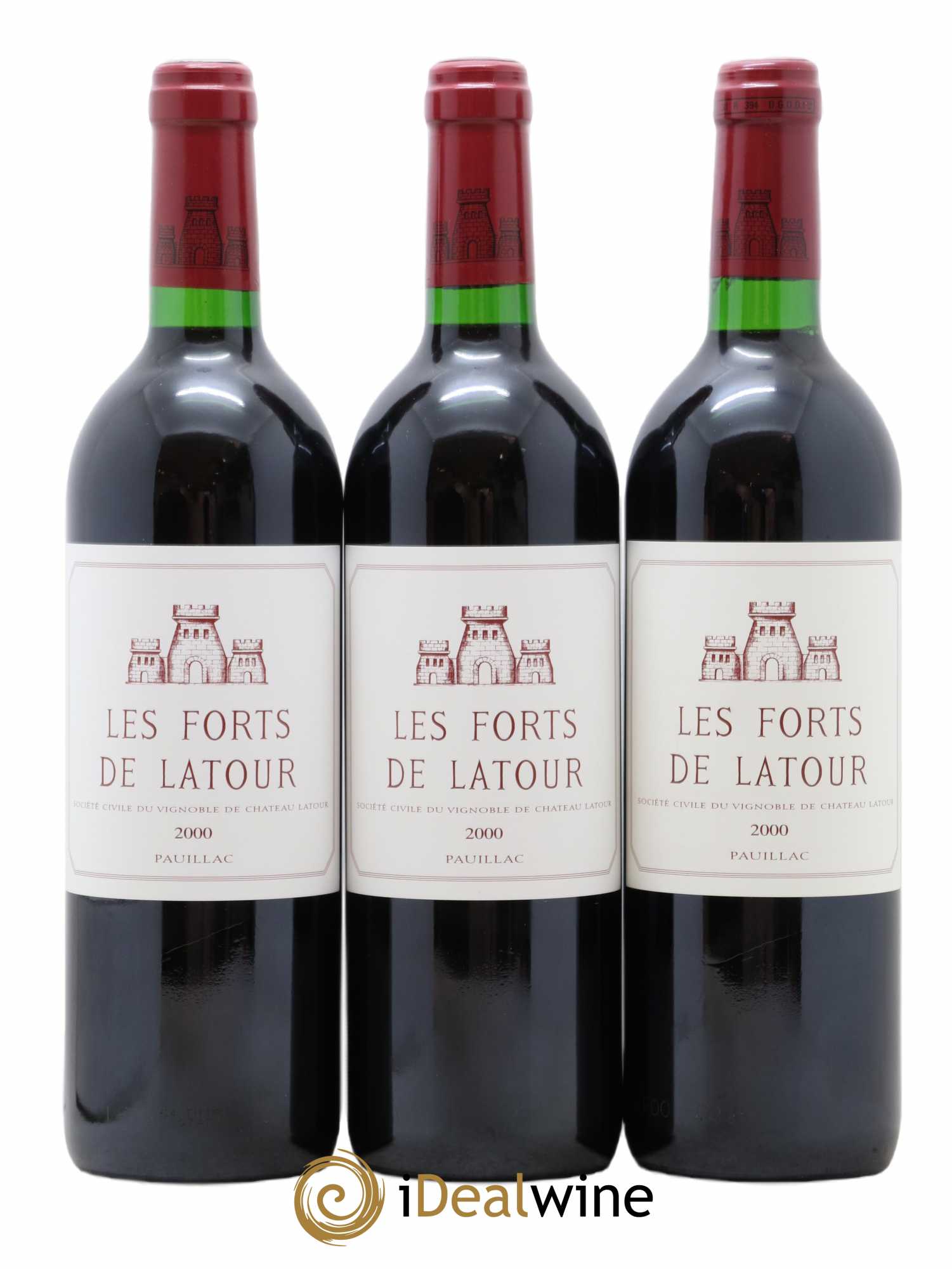 Les Forts de Latour Second Vin 2000 - Lot de 6 bouteilles - 3