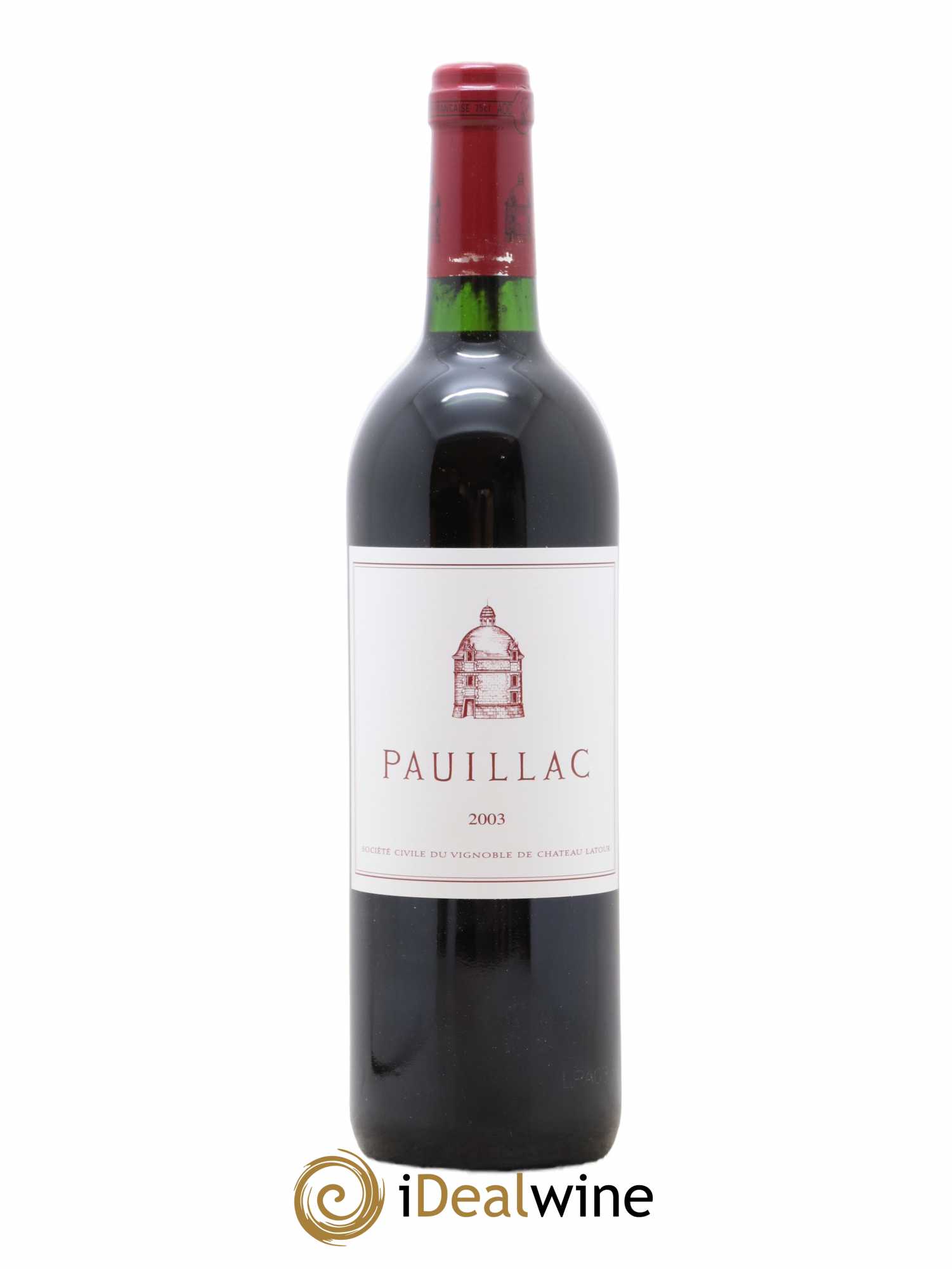 Pauillac de Château Latour 2003 - Lot de 1 bouteille - 0