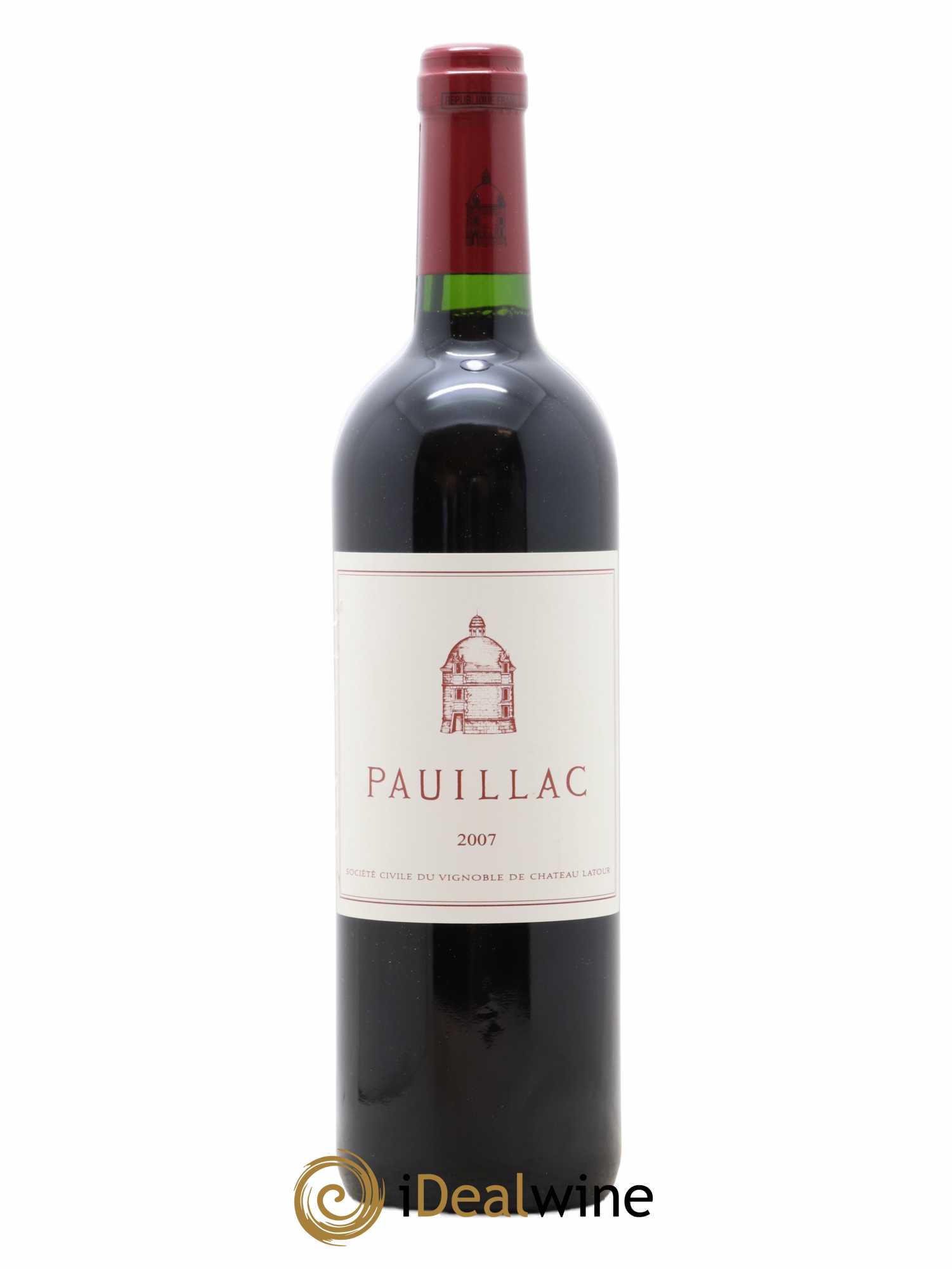 Pauillac de Château Latour 2007 - Lot de 1 bouteille - 0