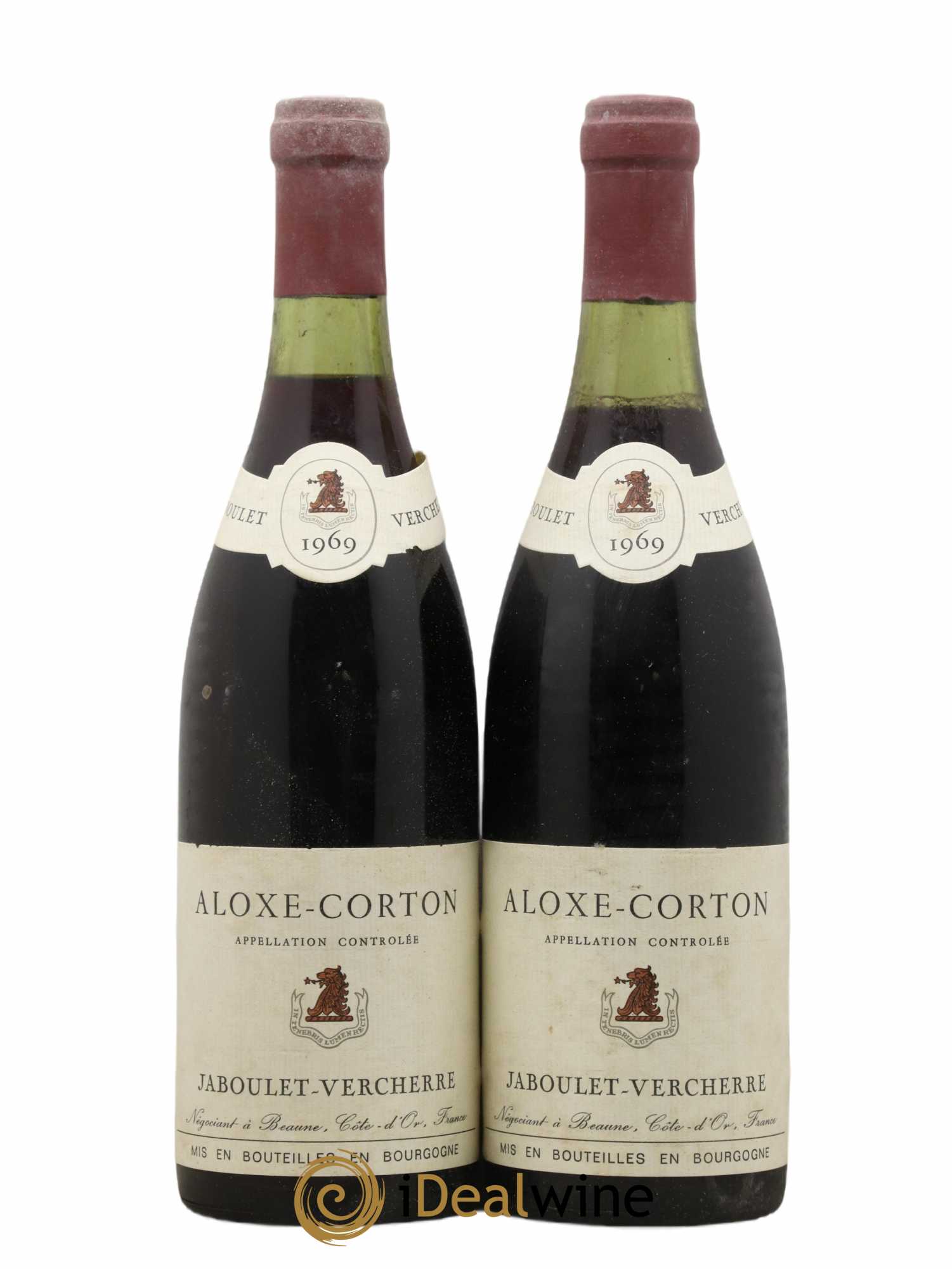 Aloxe-Corton Jaboulet Vercherre 1969 - Posten von 2 Flaschen - 0