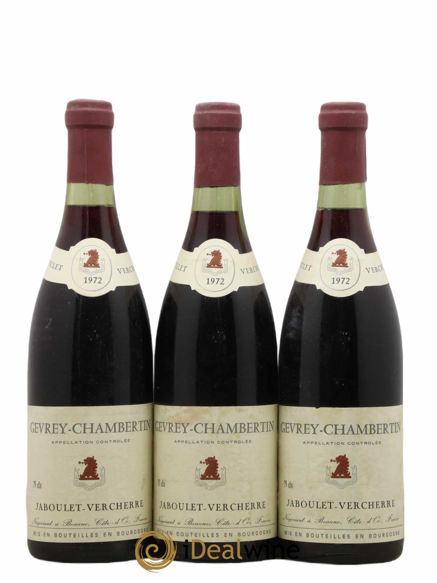 Gevrey-Chambertin Jaboulet Vercherre 1972 - Posten von 3 Flaschen - 0