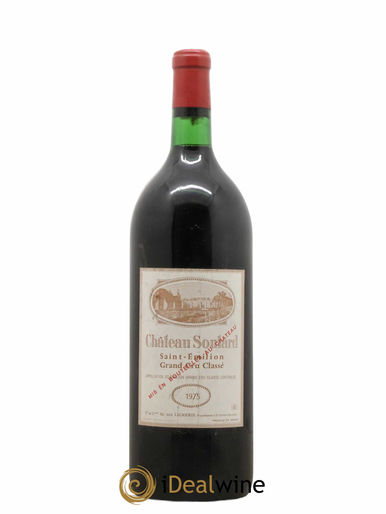 Château Soutard Grand Cru Classé 1975 - Lot de 1 magnum - 0
