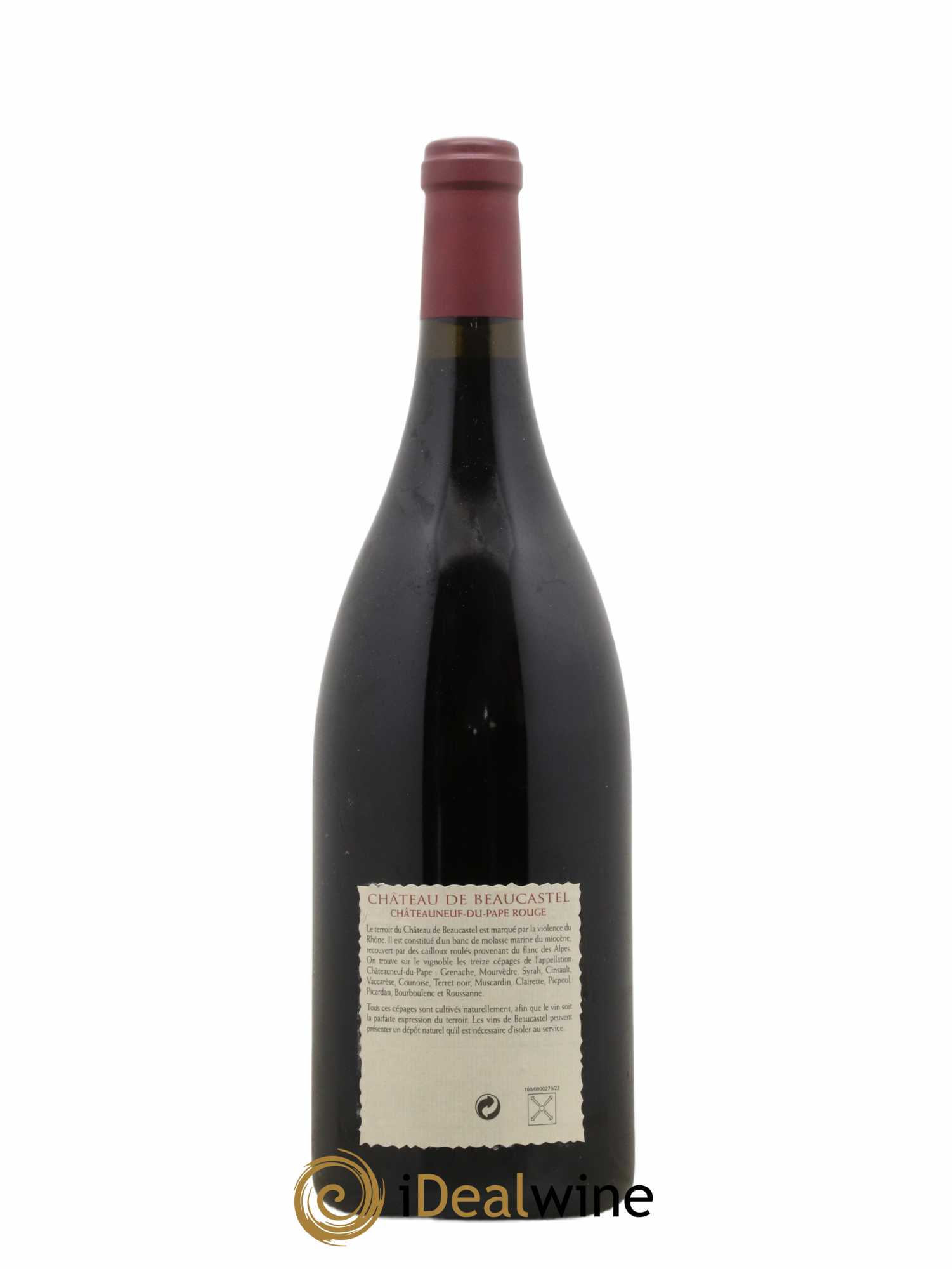 Châteauneuf-du-Pape Château de Beaucastel Famille Perrin  (sans prix de réserve) 2000 - Lot de 1 magnum - 1