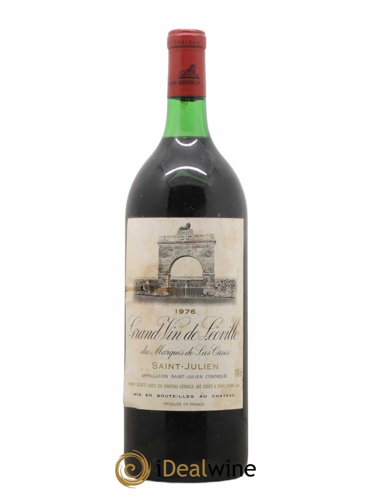 Château Léoville Las Cases 2ème Grand Cru Classé 1976 - Lot of 1 magnum - 0