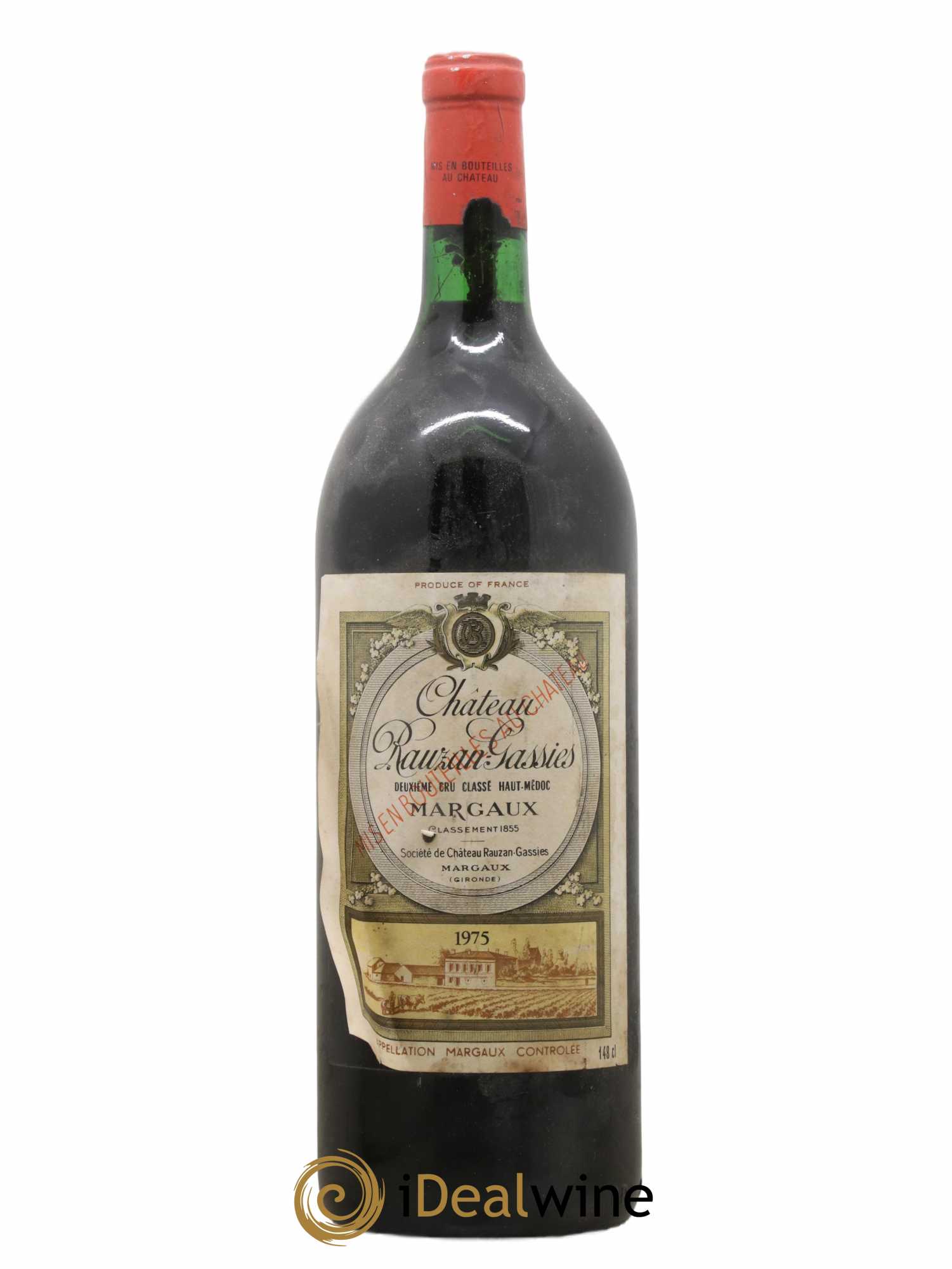 Château Rauzan-Gassies 2ème Grand Cru Classé (sans prix de réserve) 1975 - Lot de 1 magnum - 0