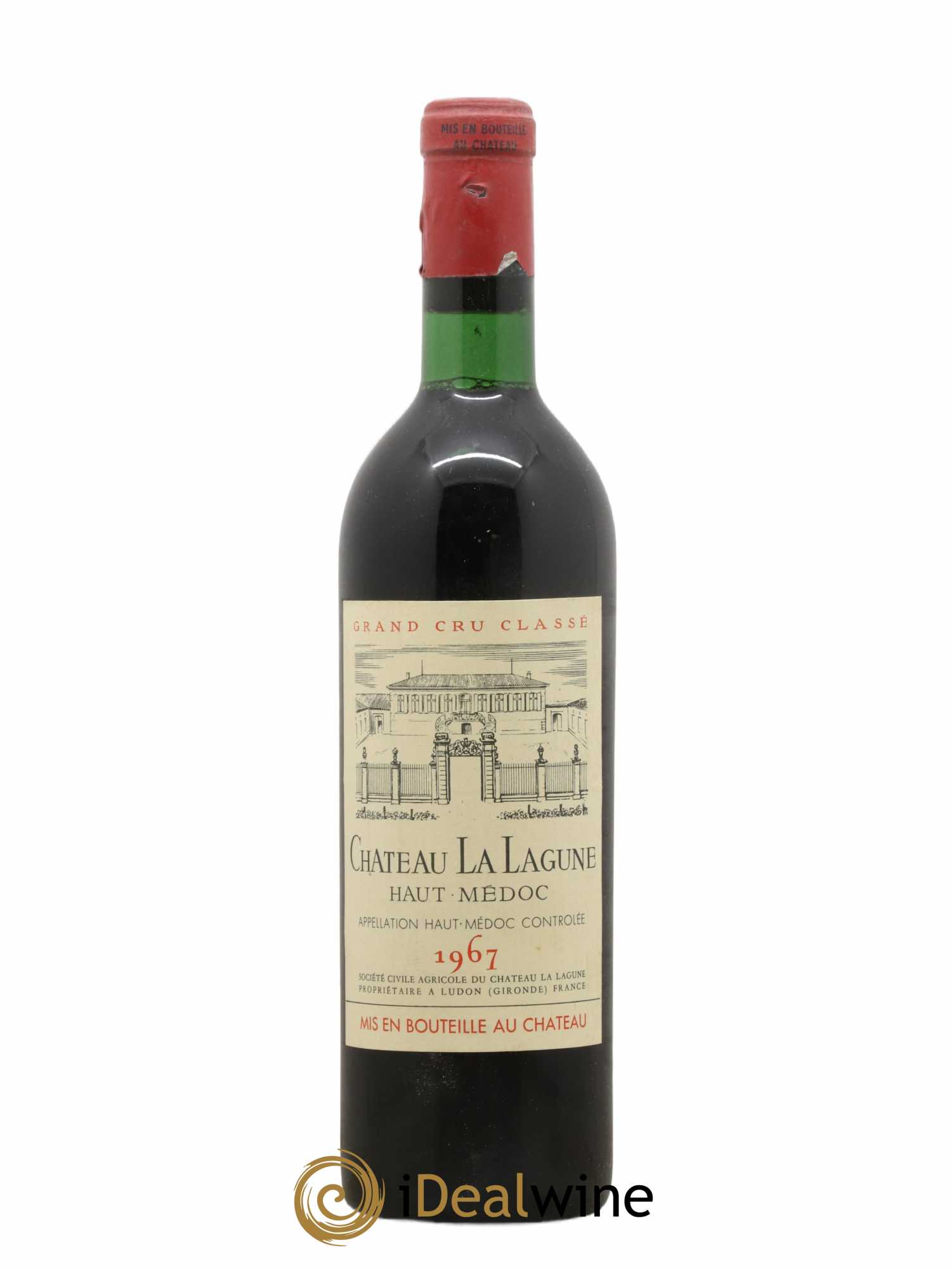 Château la Lagune 3ème Grand Cru Classé 1967 - Lot de 1 bouteille - 0