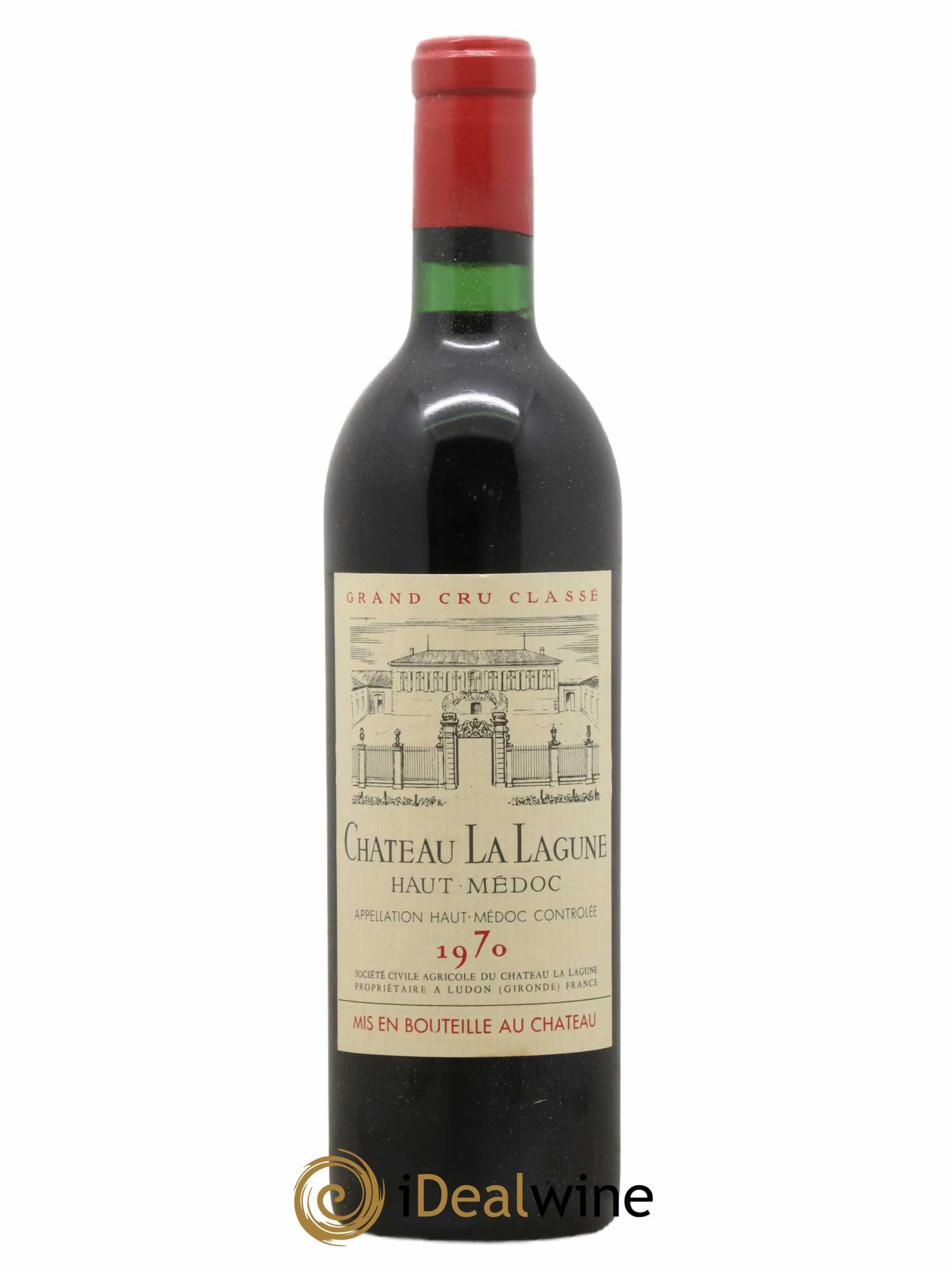 Château la Lagune 3ème Grand Cru Classé 1970 - Lot de 1 bouteille - 0