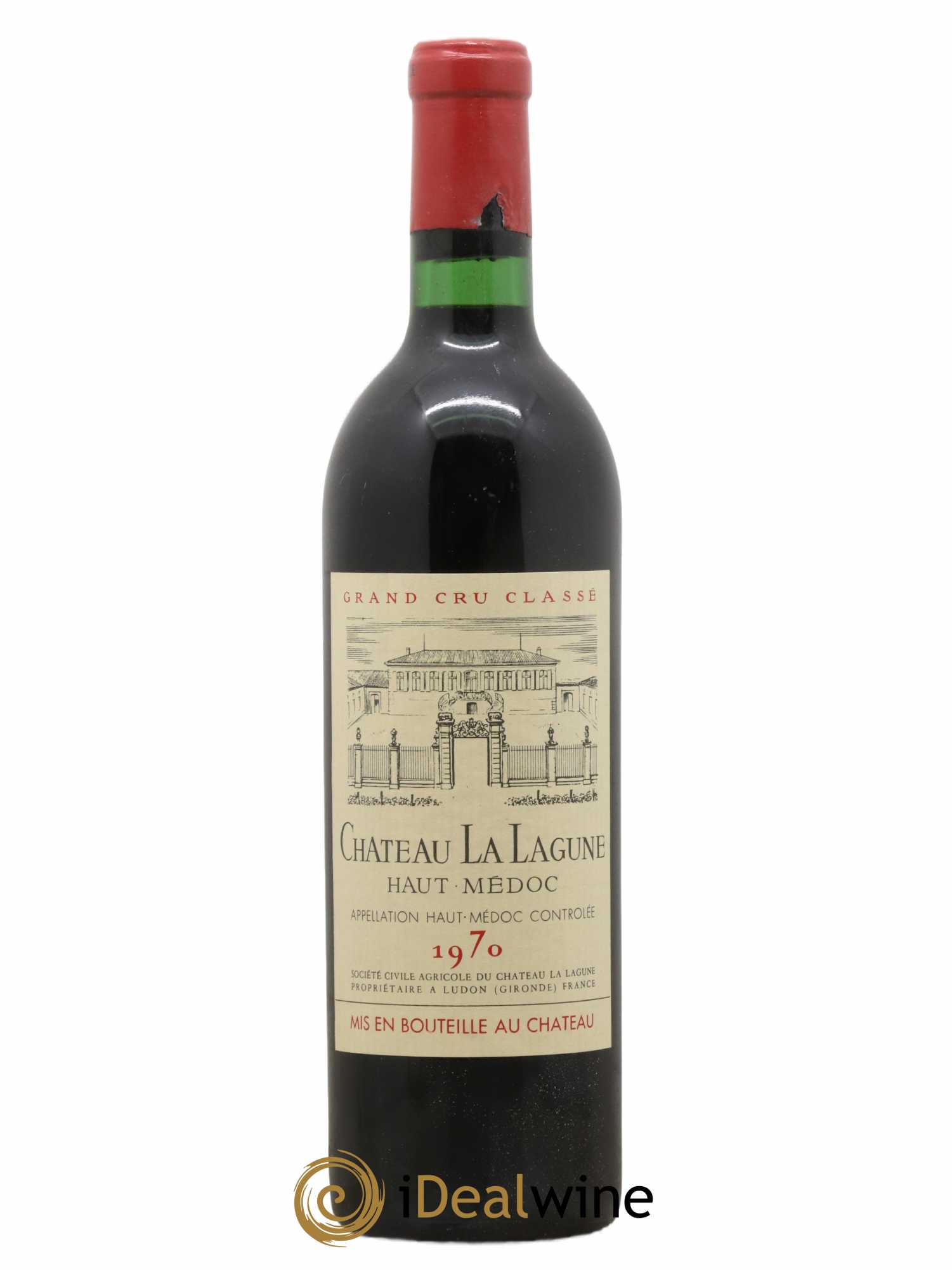 Château la Lagune 3ème Grand Cru Classé 1970 - Lot de 1 bouteille - 0
