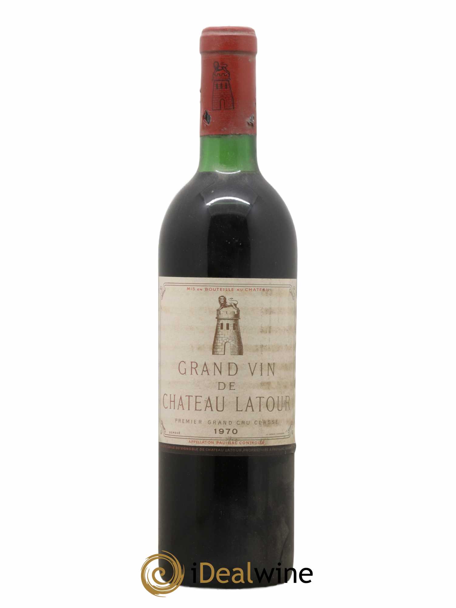 Château Latour 1er Grand Cru Classé 1970 - Lot de 1 bouteille - 0