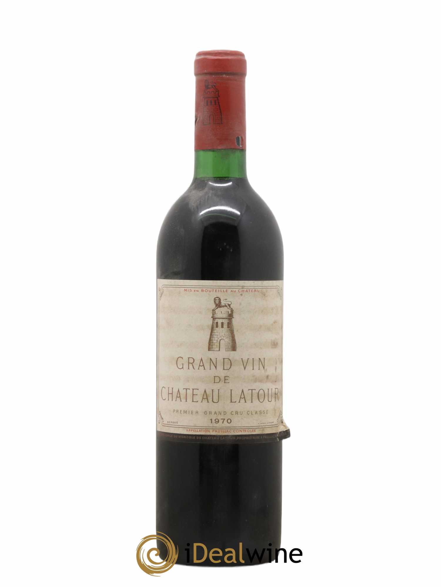 Château Latour 1er Grand Cru Classé 1970 - Lot de 1 bouteille - 0