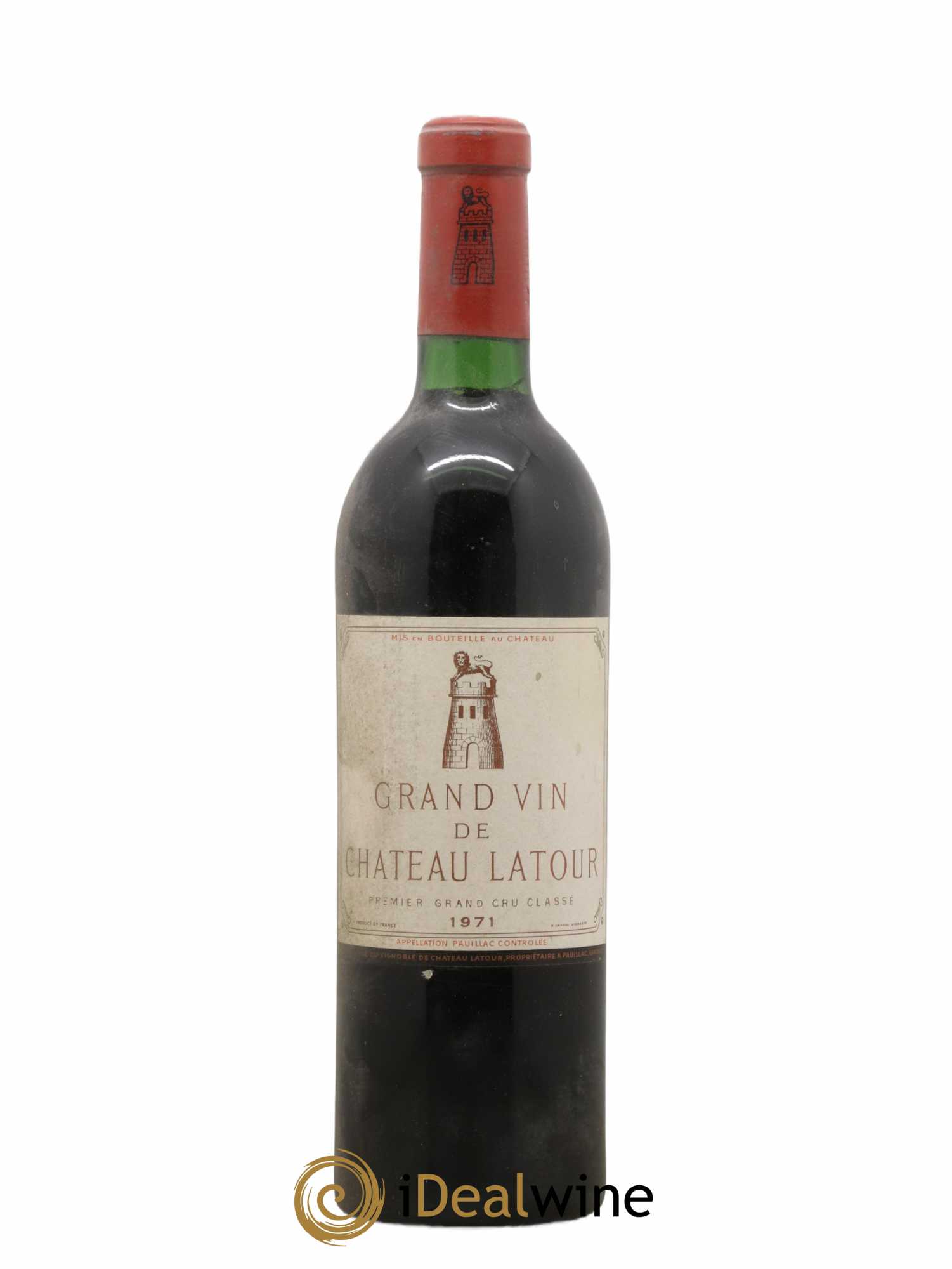 Château Latour 1er Grand Cru Classé 1971 - Lot de 1 bouteille - 0