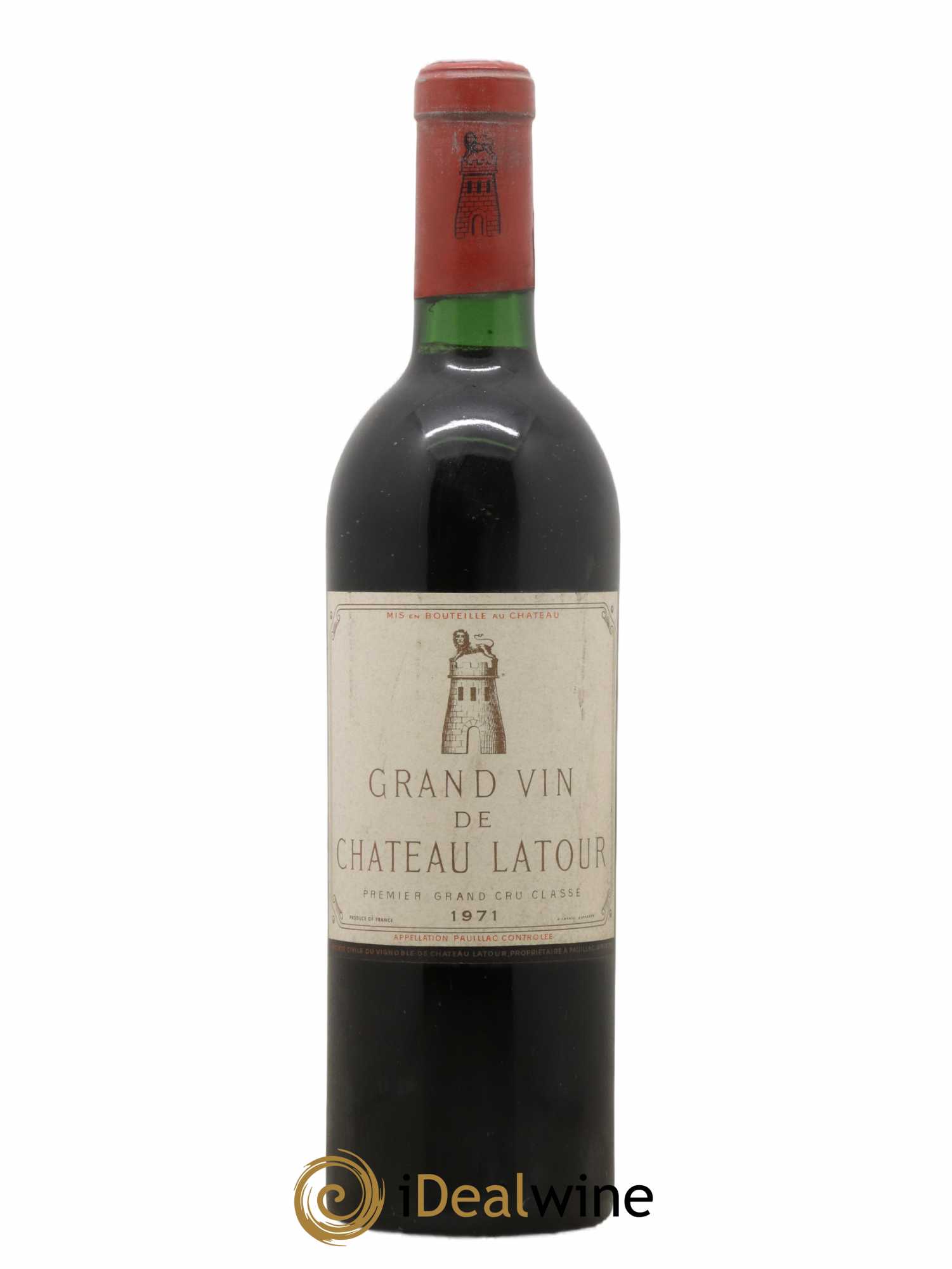 Château Latour 1er Grand Cru Classé 1971 - Lot de 1 bouteille - 0