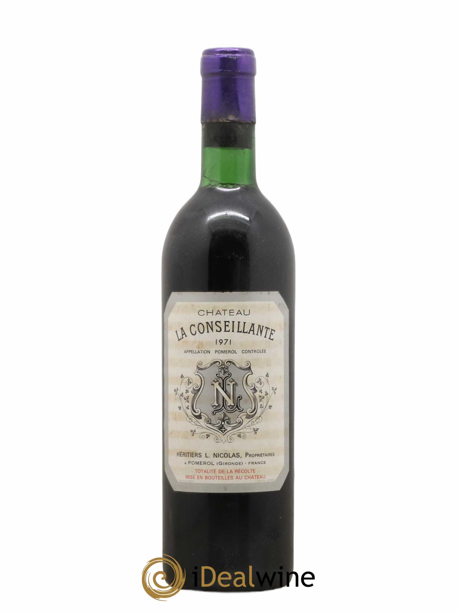 Château la Conseillante 1971 - Lot of 1 bottle - 0