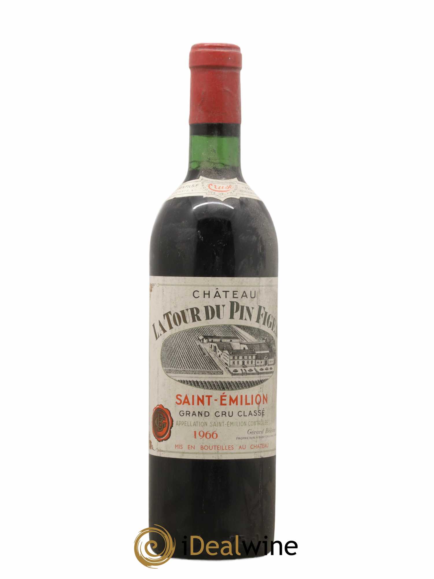 Château la Tour du Pin Figeac 1966 - Lot de 1 bouteille - 0