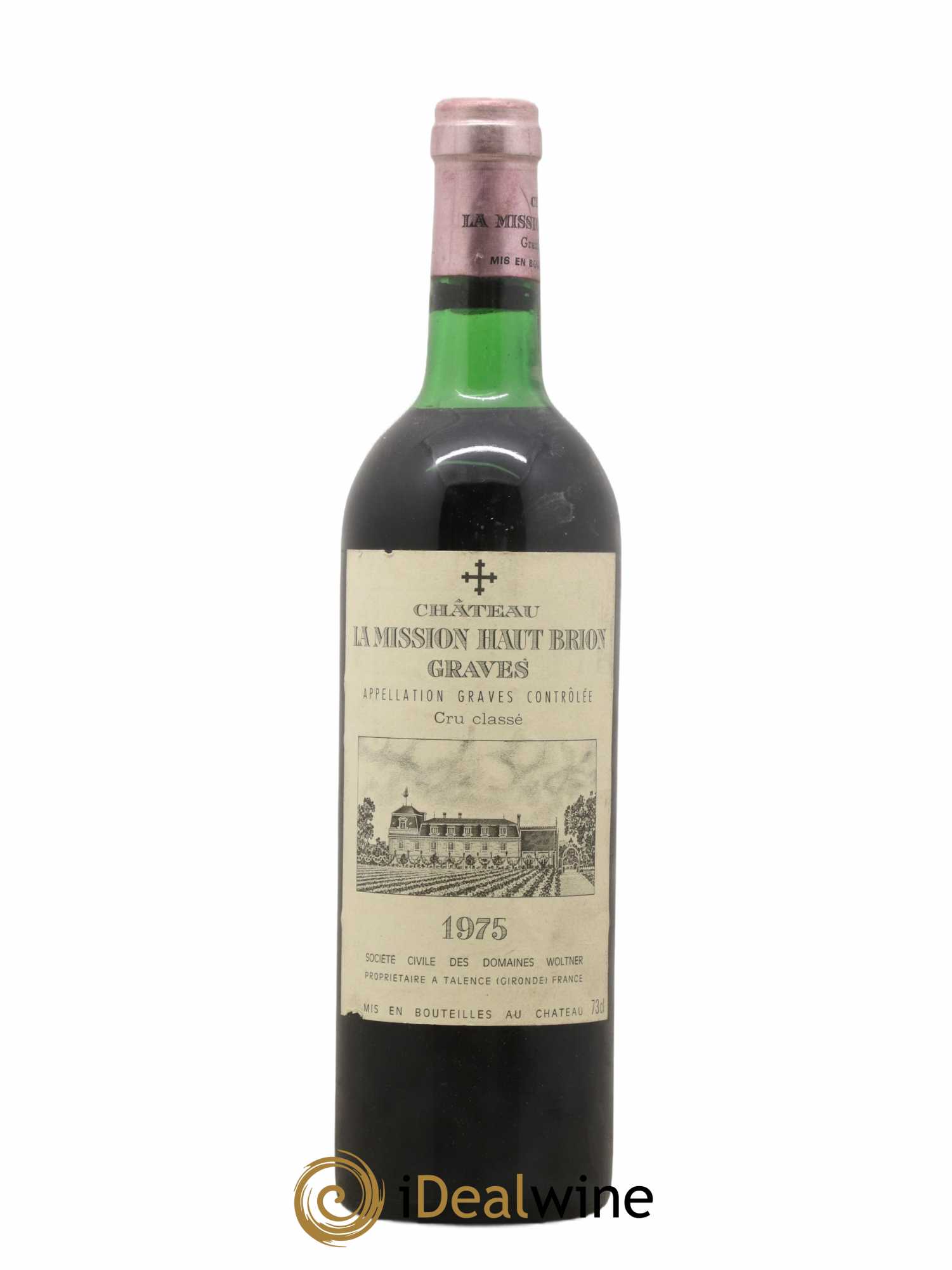 Château la Mission Haut-Brion Cru Classé de Graves 1975 - Lot de 1 bouteille - 0
