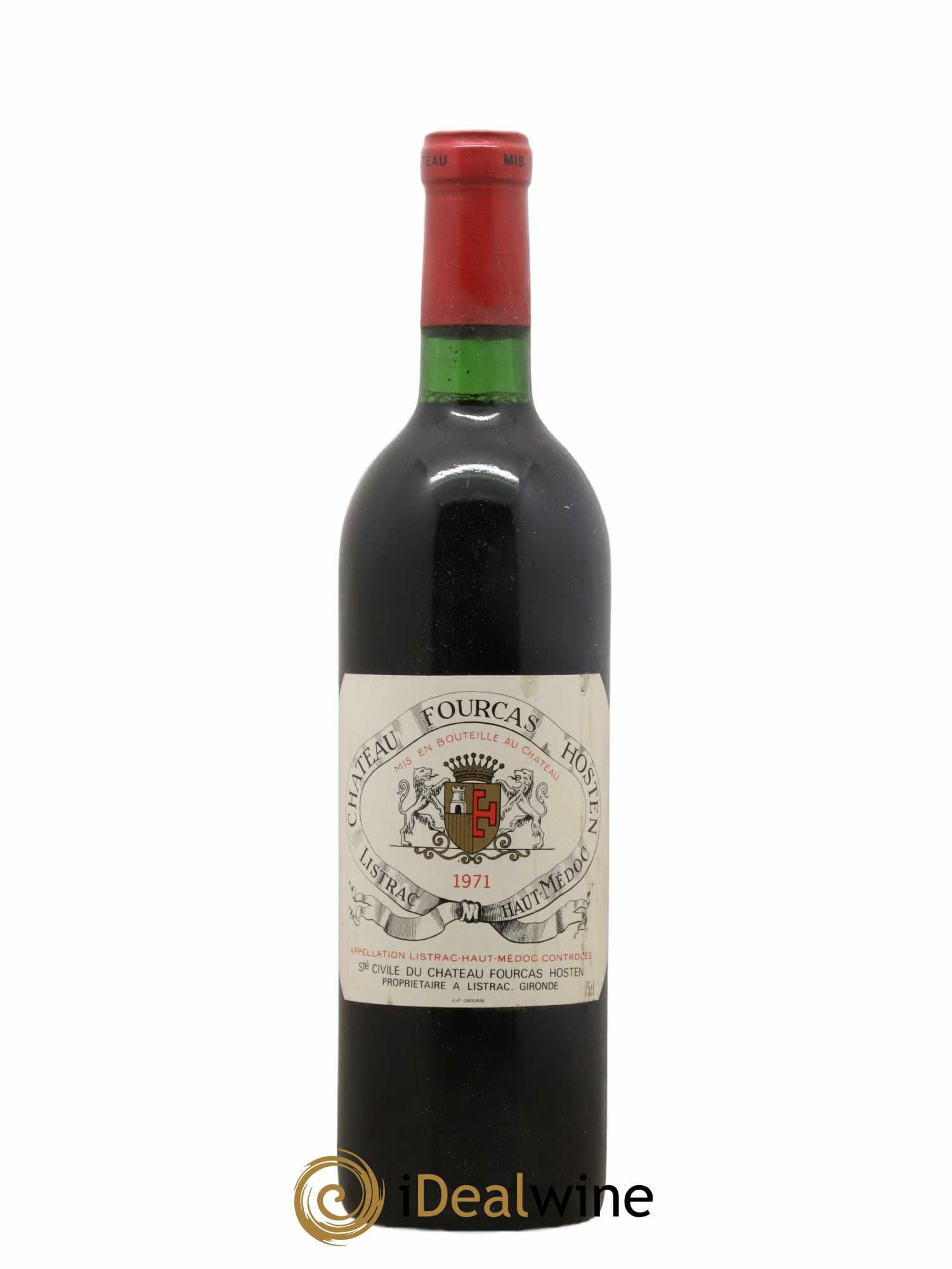 Château Fourcas Hosten Cru Bourgeois (sans prix de réserve) 1971 - Lot de 1 bouteille - 0