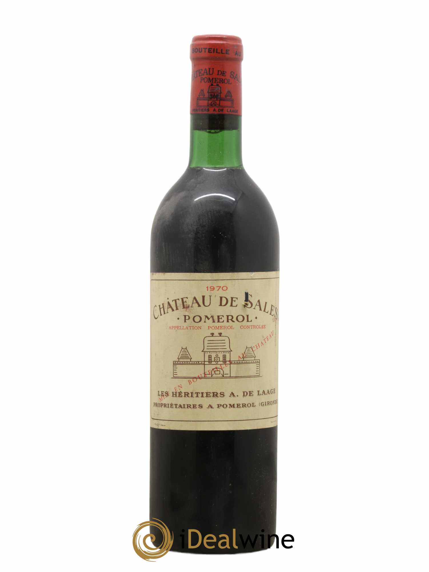 Château de Sales 1970 - Lot de 1 bouteille - 0