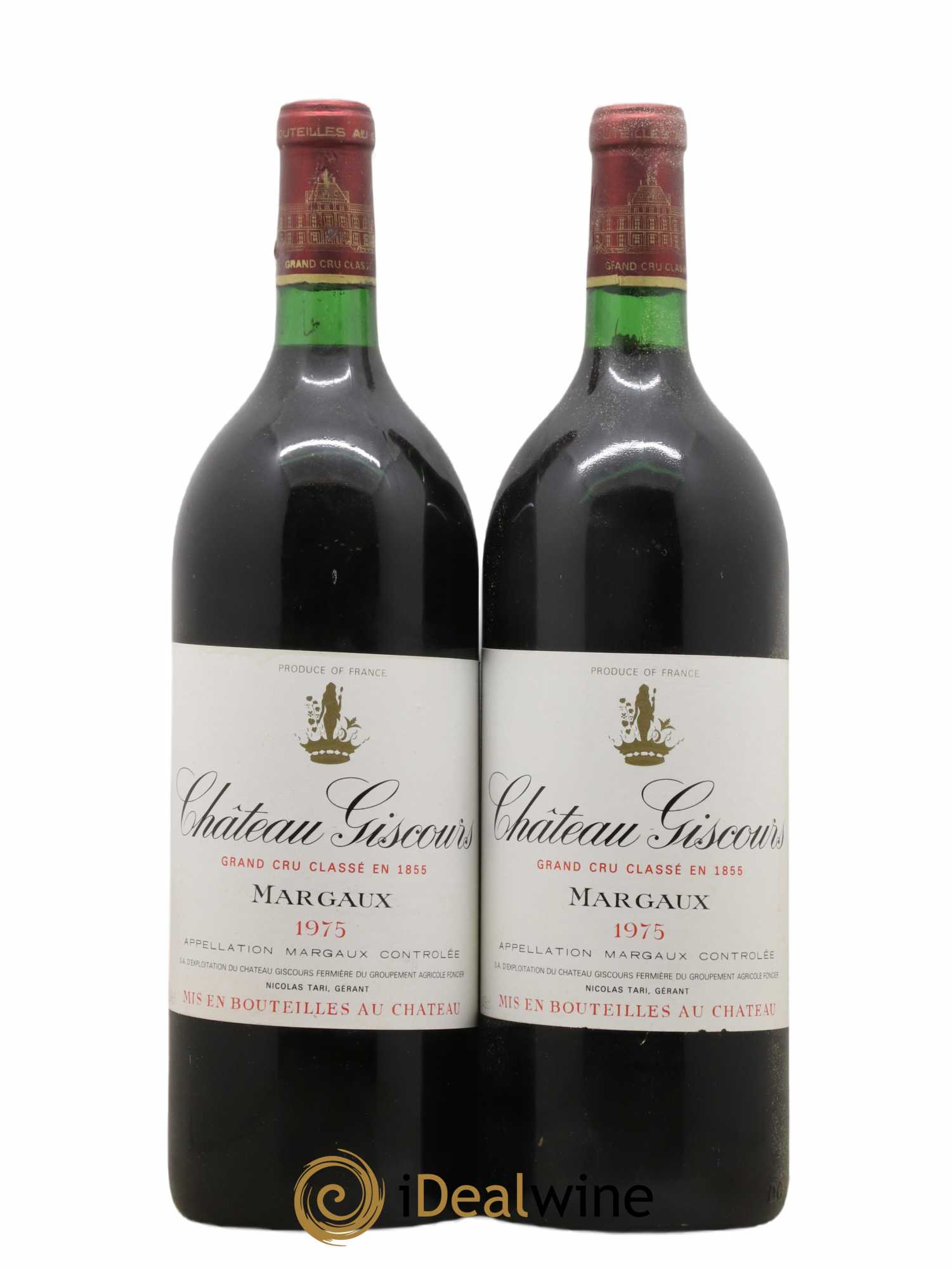 Château Giscours 3ème Grand Cru Classé 1975 - Lot de 2 magnums - 0