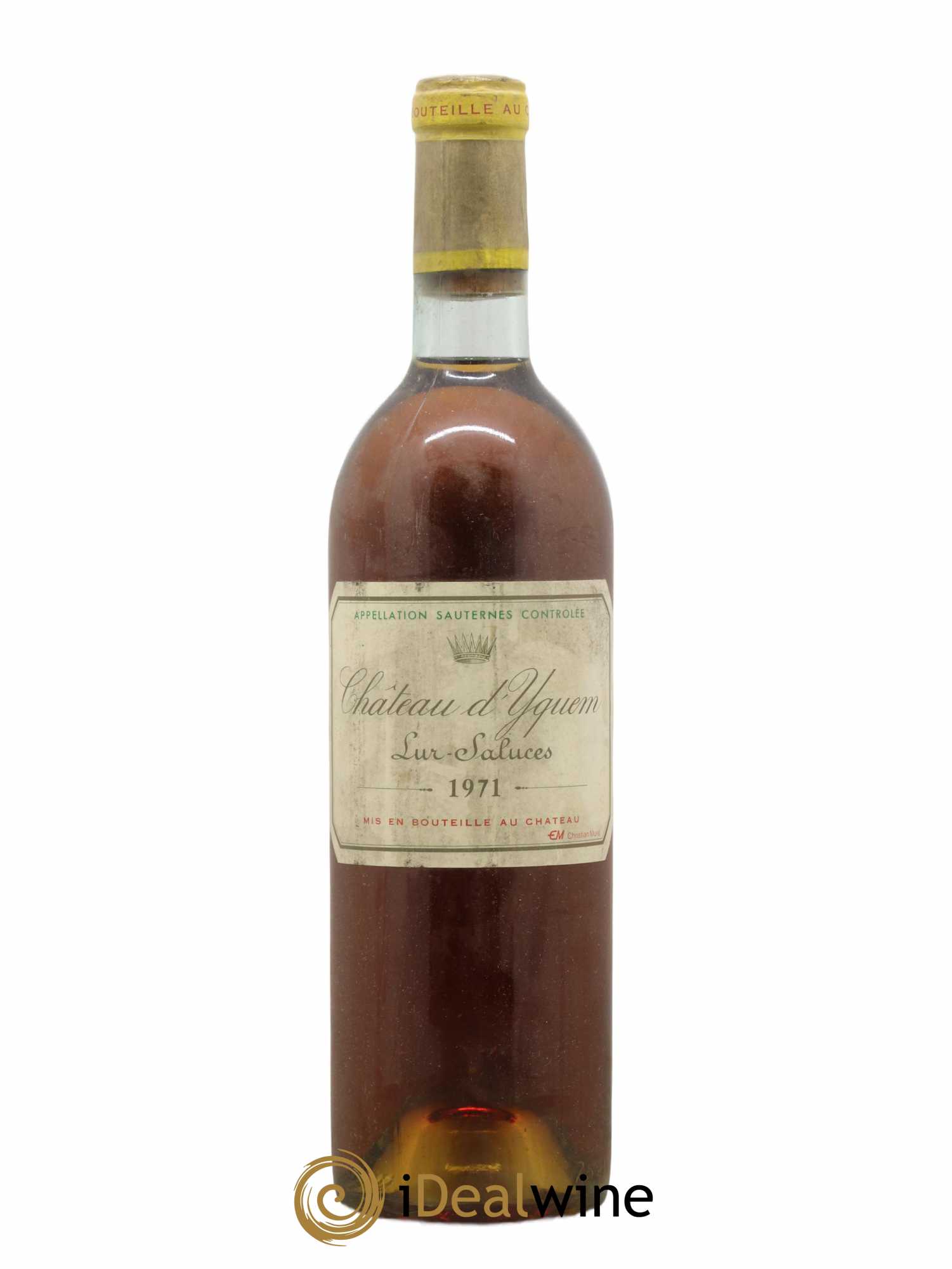 Château d' Yquem 1er Cru Classé Supérieur 1971 - Lotto di 1 bottiglia - 0