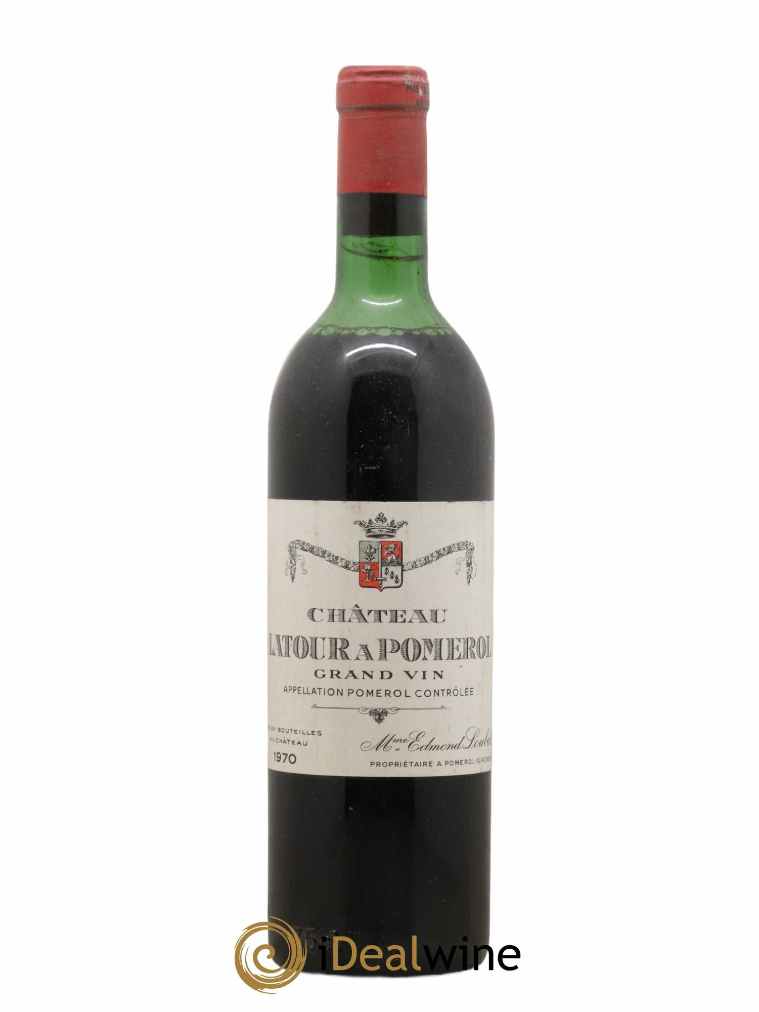 Château Latour à Pomerol 1970 - Lot de 1 bouteille - 0