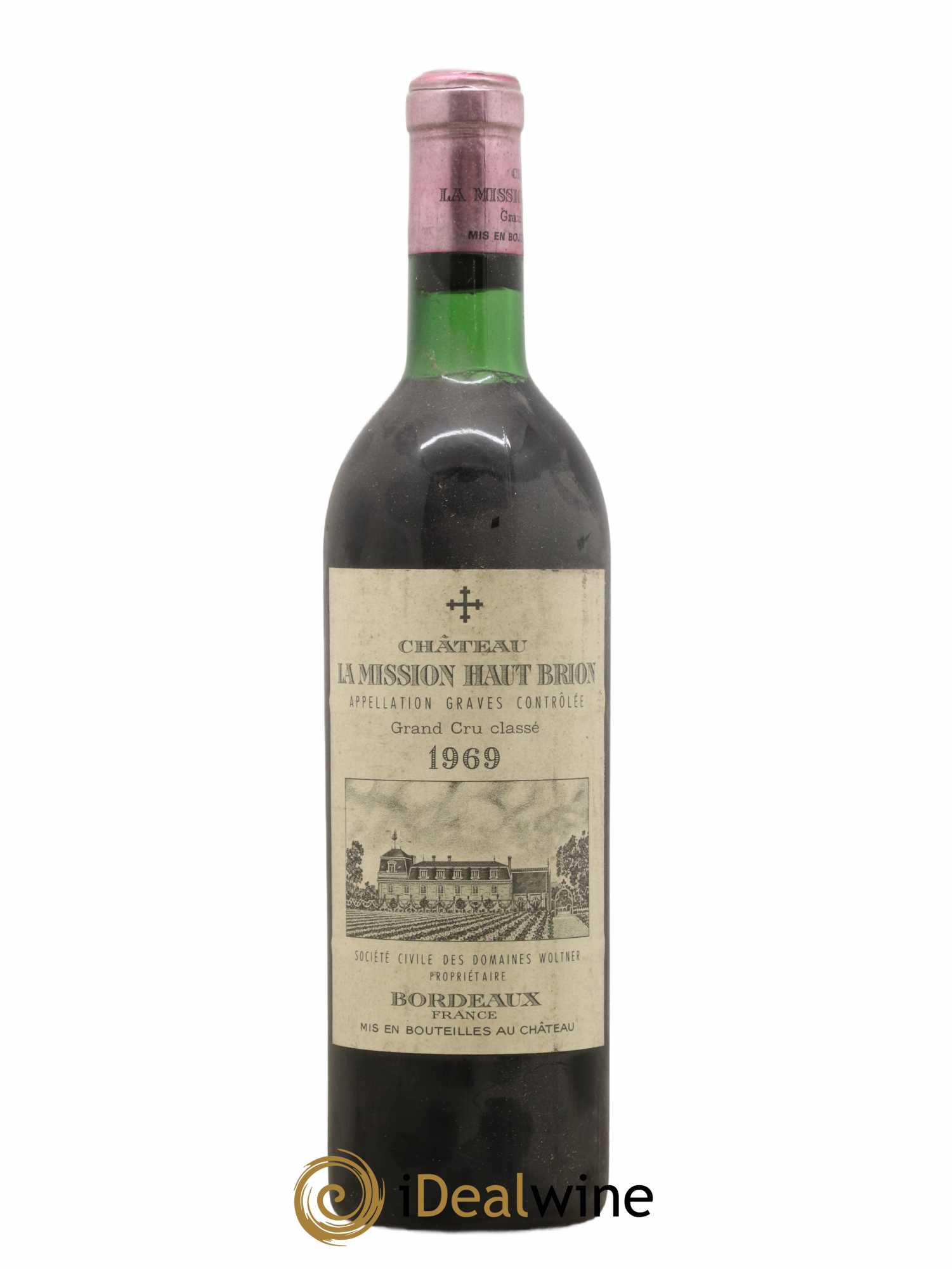 Château la Mission Haut-Brion Cru Classé de Graves 1969 - Lot of 1 bottle - 0
