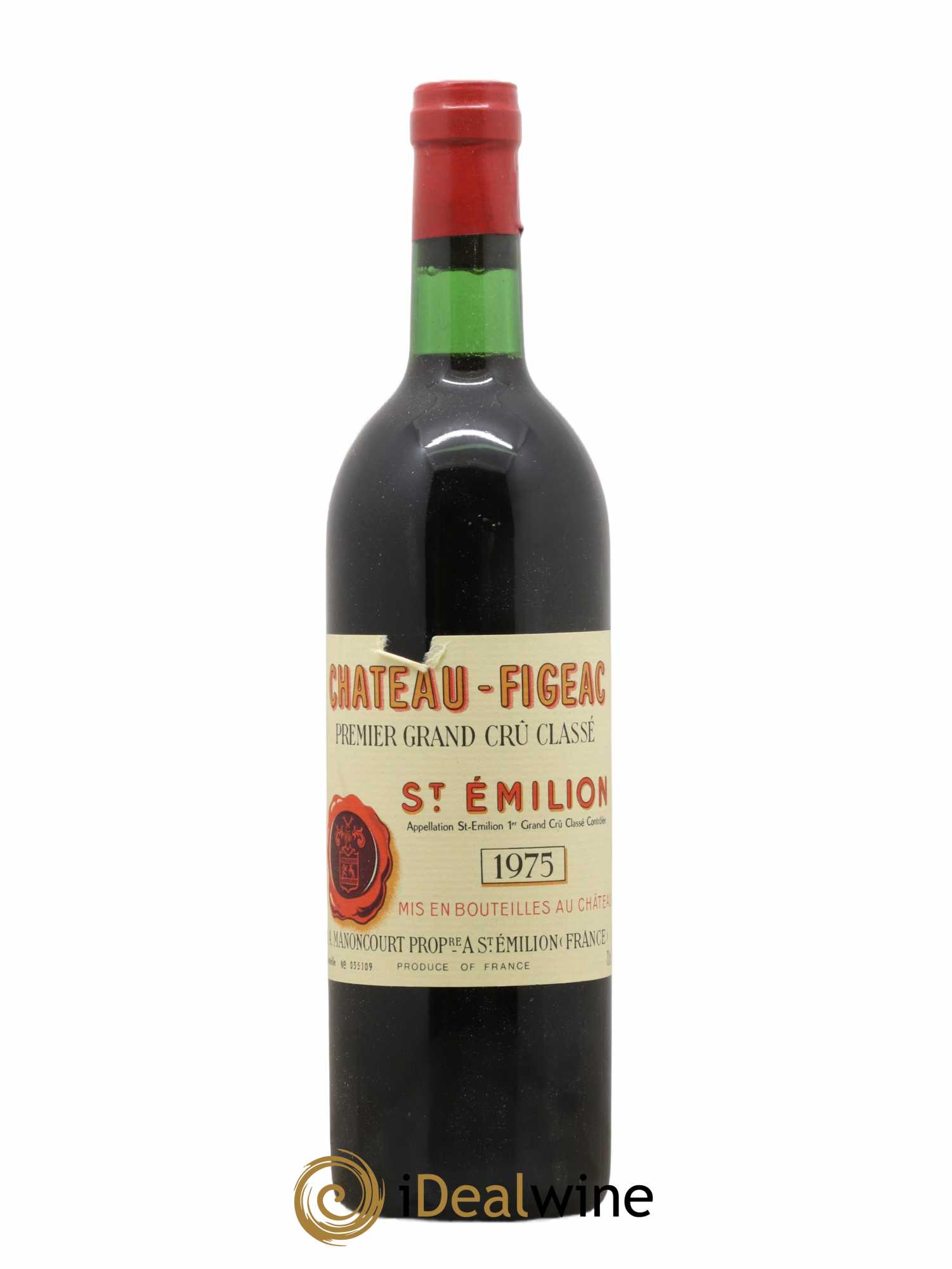 Château Figeac 1er Grand Cru Classé A 1975 - Lot of 1 bottle - 0