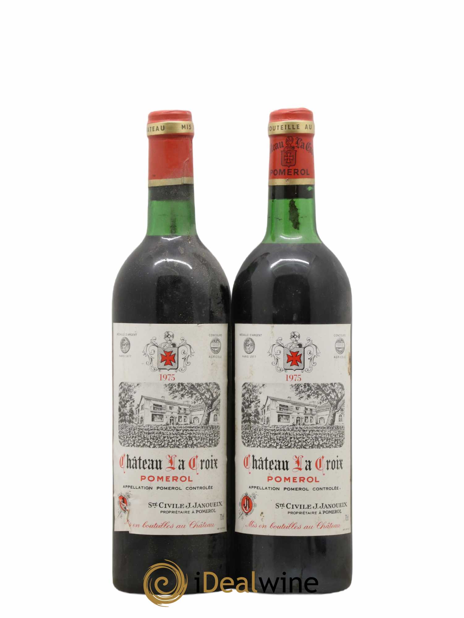 Château la Croix (sans prix de réserve) 1975 - Lot de 2 bouteilles - 0