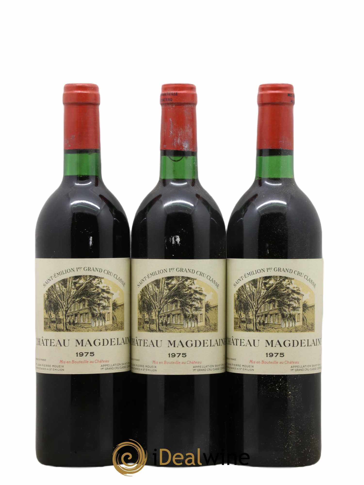 Château Magdelaine 1975 - Lot de 12 bouteilles - 2