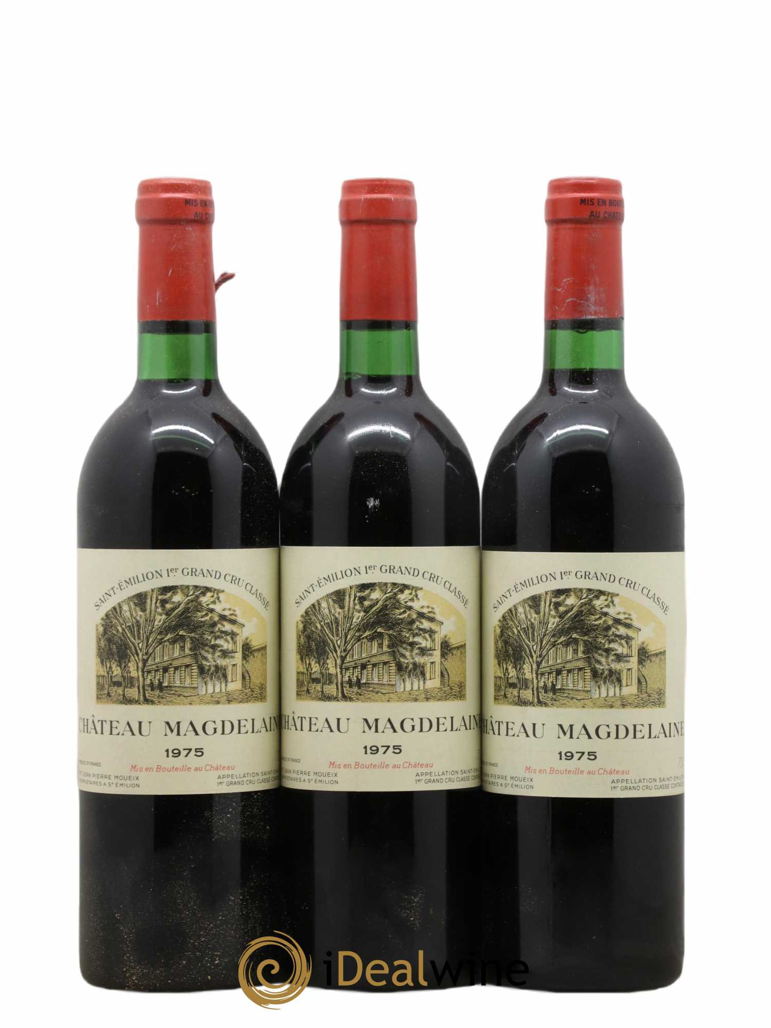 Château Magdelaine 1975 - Lot de 12 bouteilles - 4
