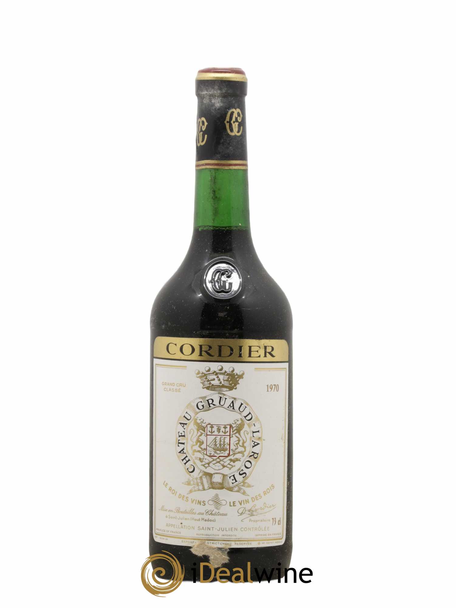 Château Gruaud Larose 2ème Grand Cru Classé 1970 - Lot of 1 bottle - 0