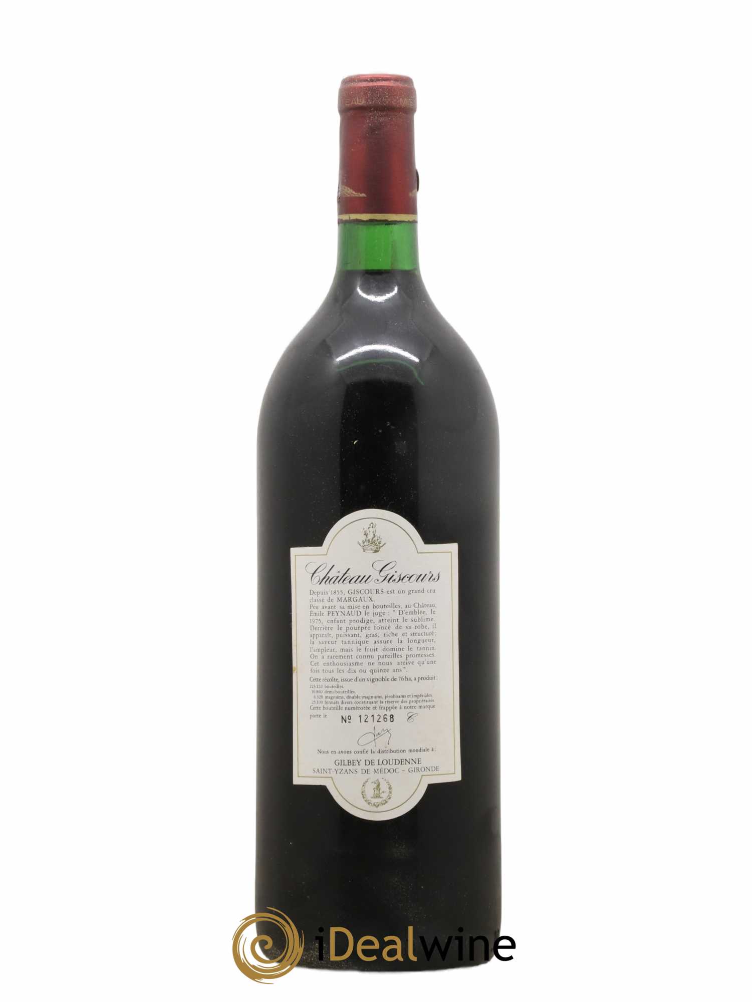 Château Giscours 3ème Grand Cru Classé 1975 - Lot of 1 magnum - 1