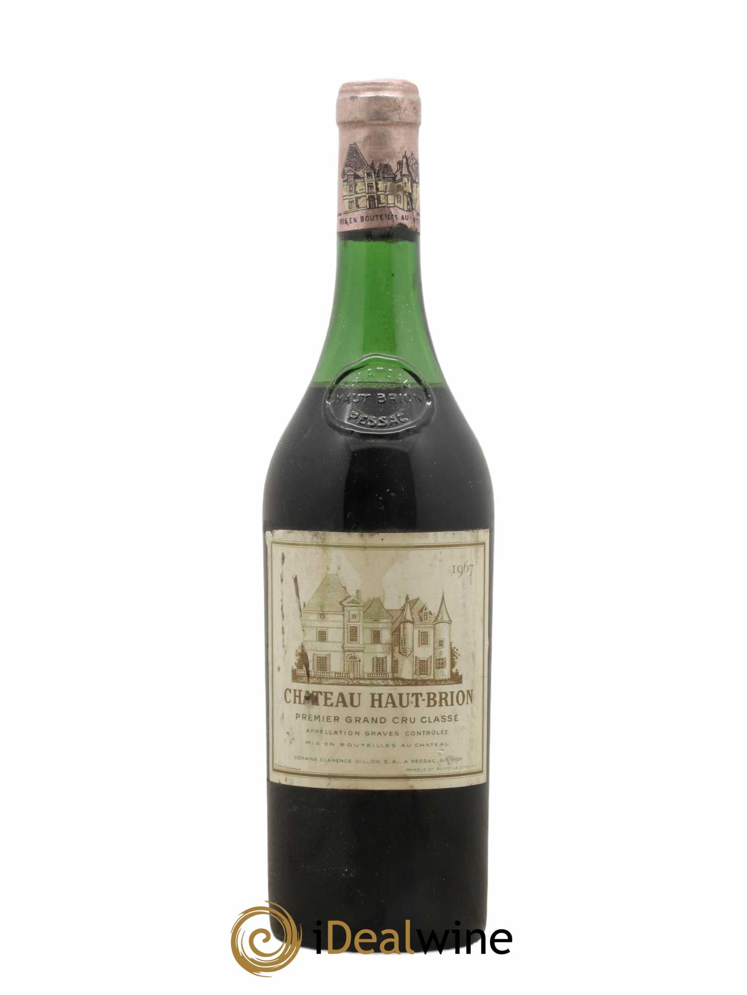 Château Haut Brion 1er Grand Cru Classé 1967 - Lot de 1 bouteille - 0