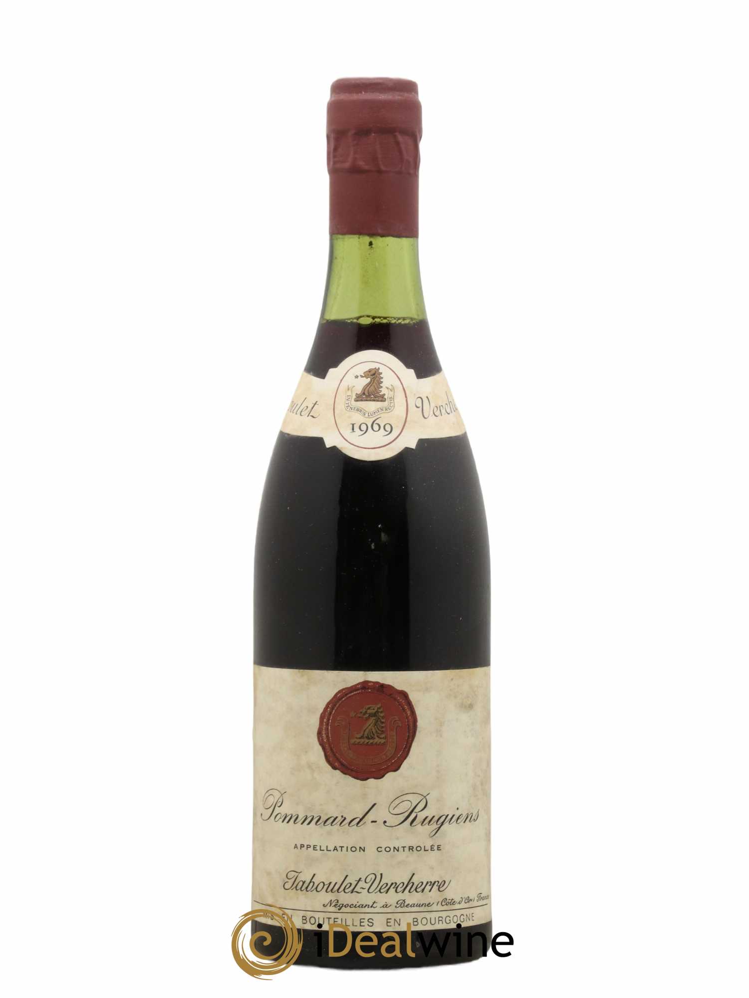 Pommard 1er Cru Rugiens Jaboulet Vercherre 1969 - Lot de 1 bouteille - 0