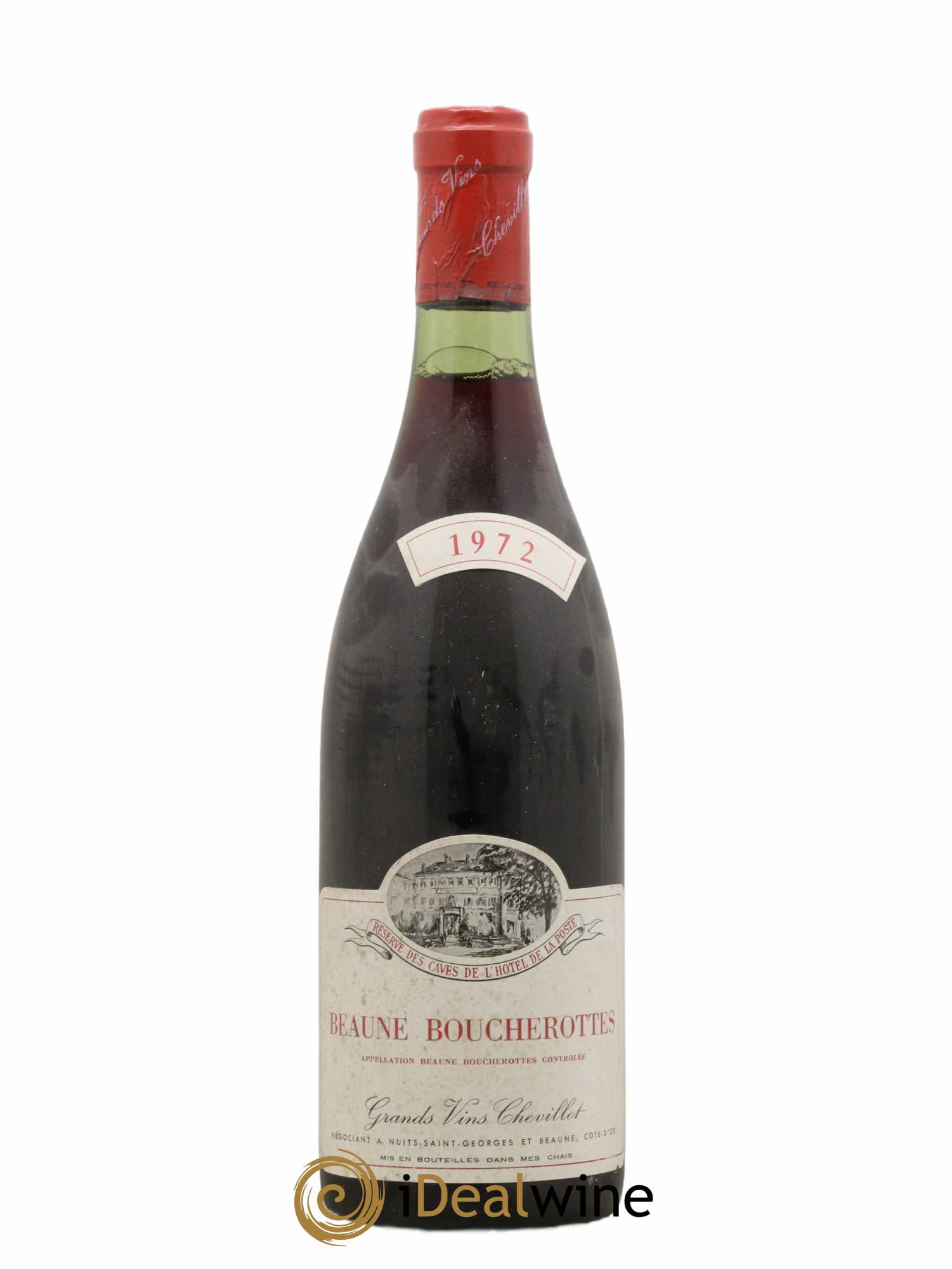 Beaune 1er Cru Boucherottes Chevillot 1972 - Posten von 1 Flasche - 0