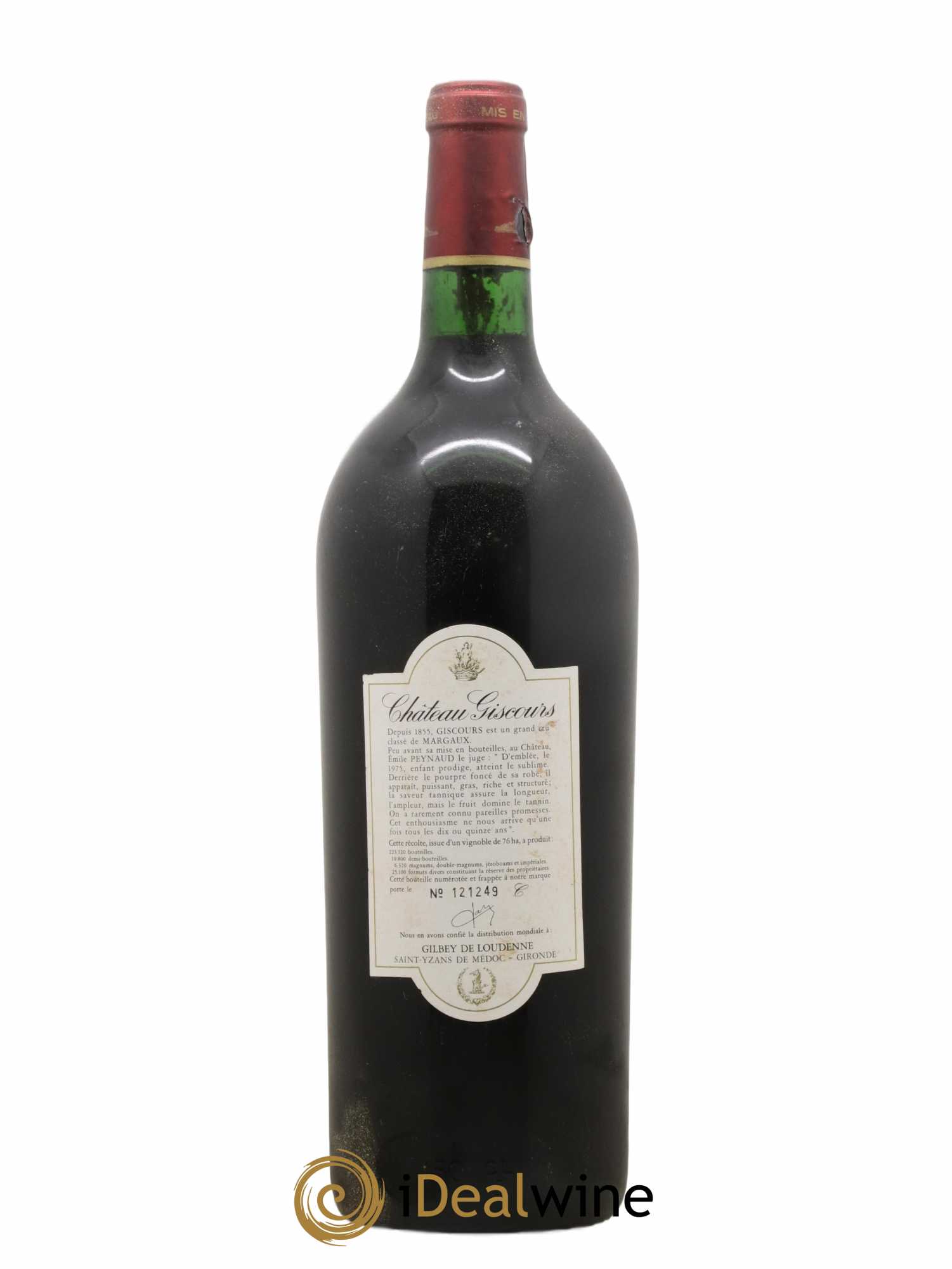 Château Giscours 3ème Grand Cru Classé 1975 - Lot of 1 magnum - 1