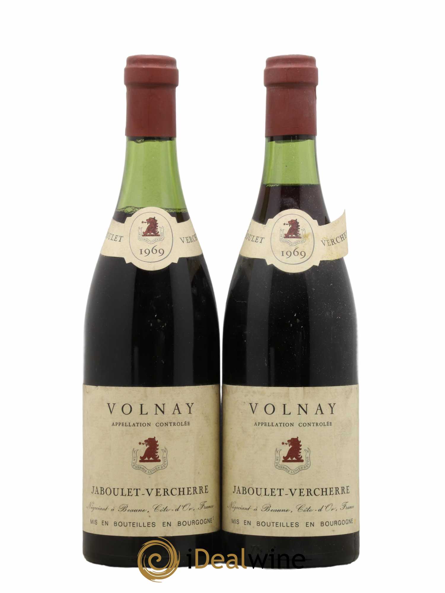 Volnay Jaboulet Vercherre 1969 - Posten von 2 Flaschen - 0