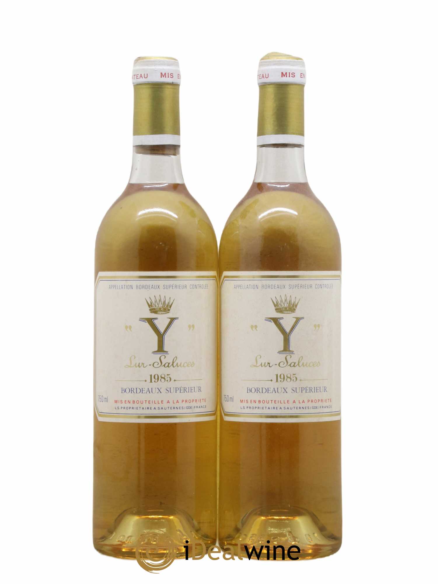 Y de Yquem 1985 - Lot de 2 bouteilles - 0