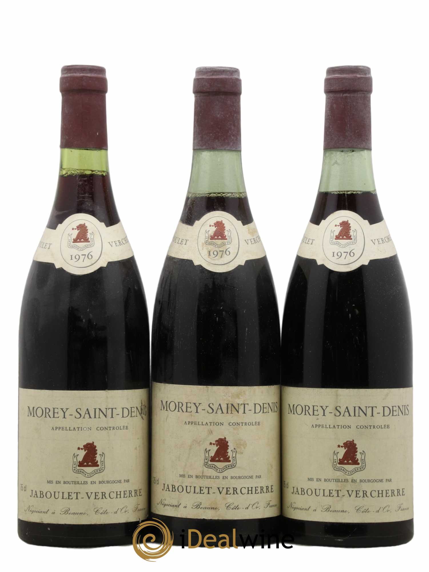 Morey-Saint-Denis Jaboulet Vercherre (sans prix de réserve) 1976 - Posten von 3 Flaschen - 0