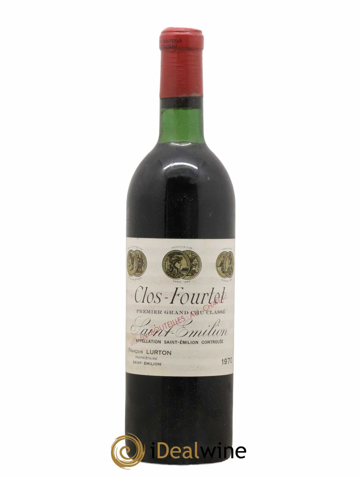 Clos Fourtet 1er Grand Cru Classé B 1970 - Lot de 1 bouteille - 0