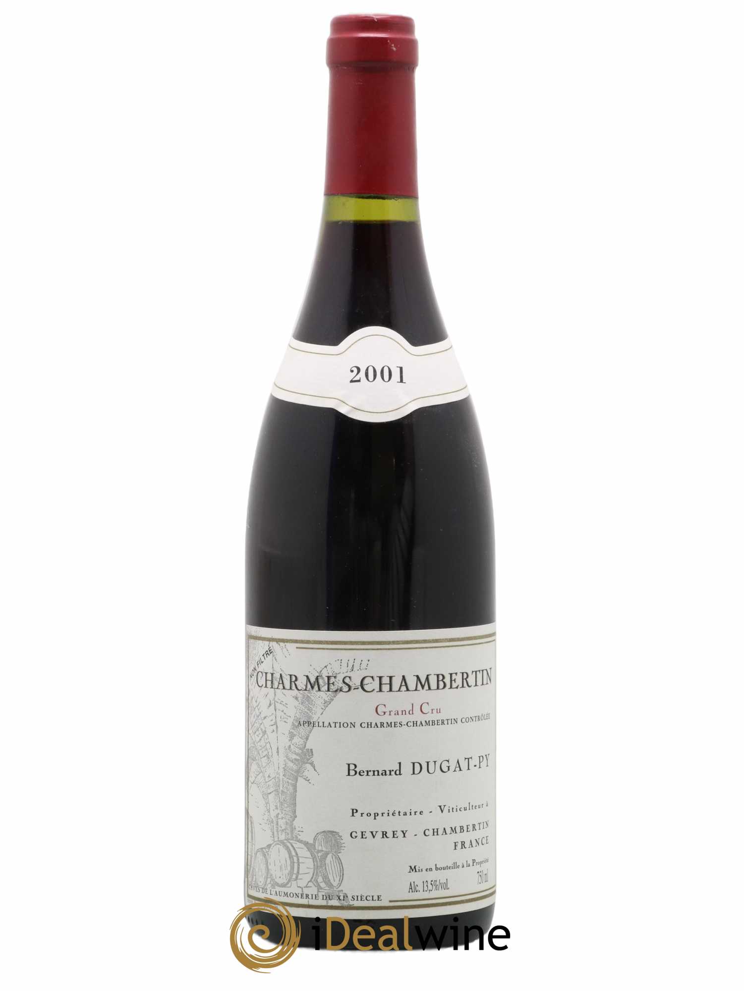 Charmes-Chambertin Grand Cru Dugat-Py 2001 - Lot of 1 bottle - 0
