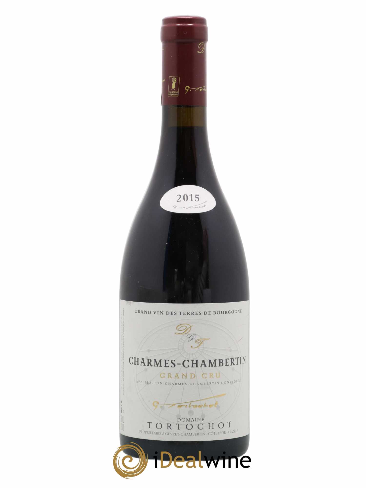 Charmes-Chambertin Grand Cru Tortochot (Domaine) 2015 - Lot de 1 bouteille - 0