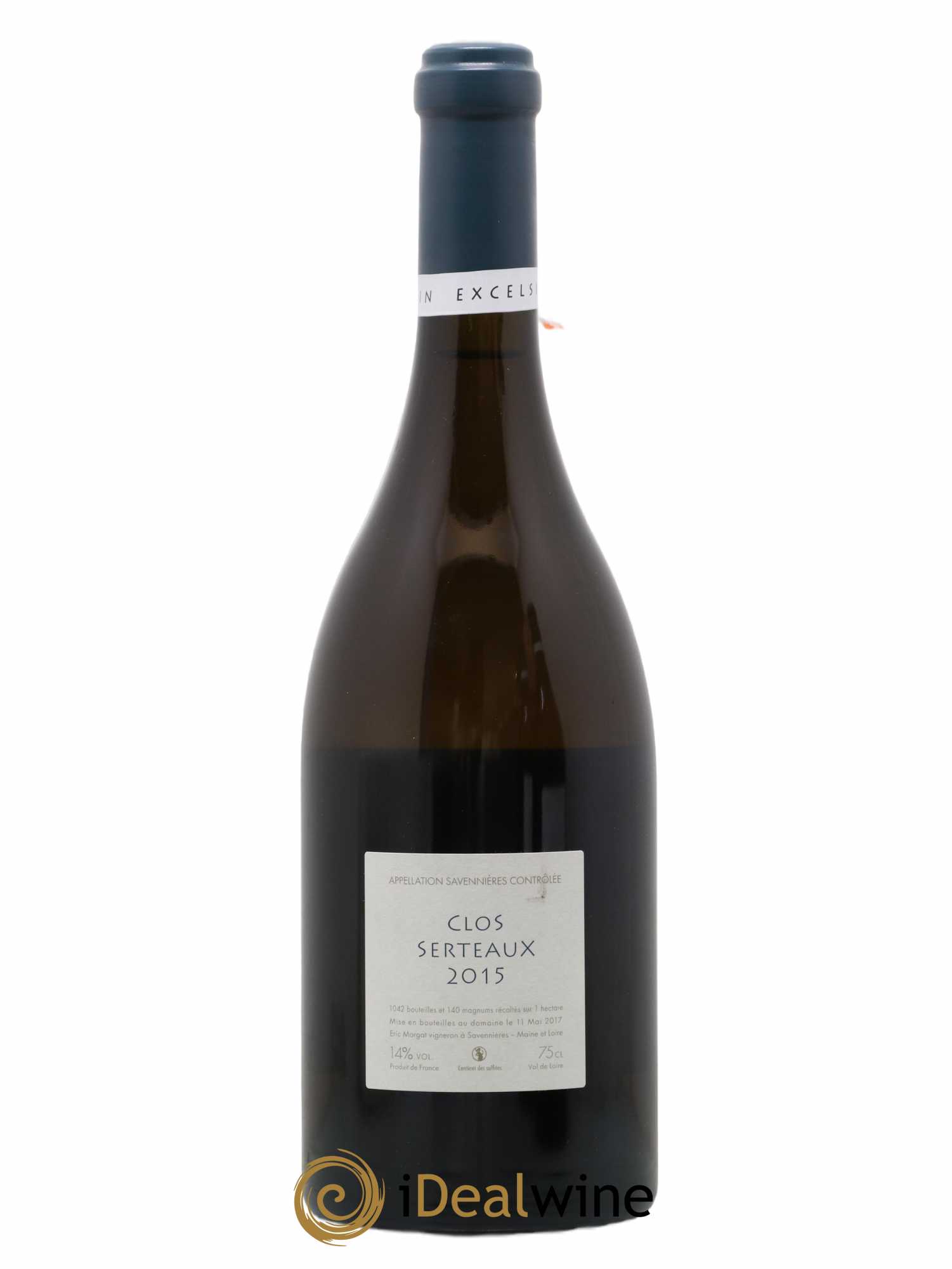 Savennières Clos Serteaux Eric Morgat 2015 - Lot de 1 bouteille - 1