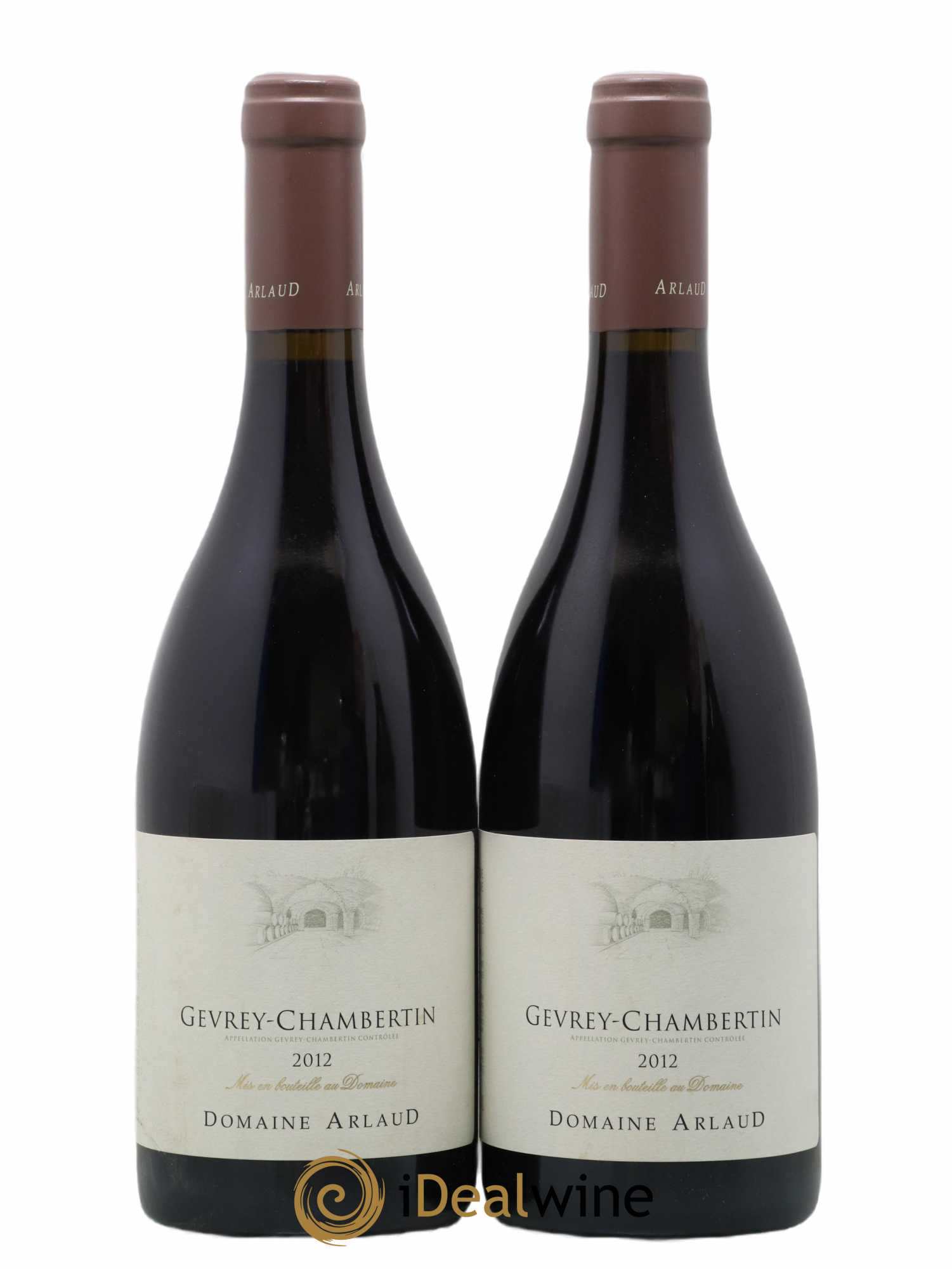 Gevrey-Chambertin Arlaud 2012 - Lot de 2 bouteilles - 0