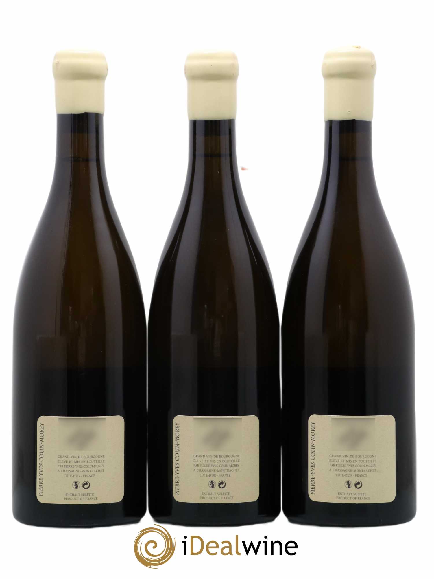 Chassagne-Montrachet Les Ancégnières Pierre-Yves Colin Morey 2018 - Lot de 3 bouteilles - 1